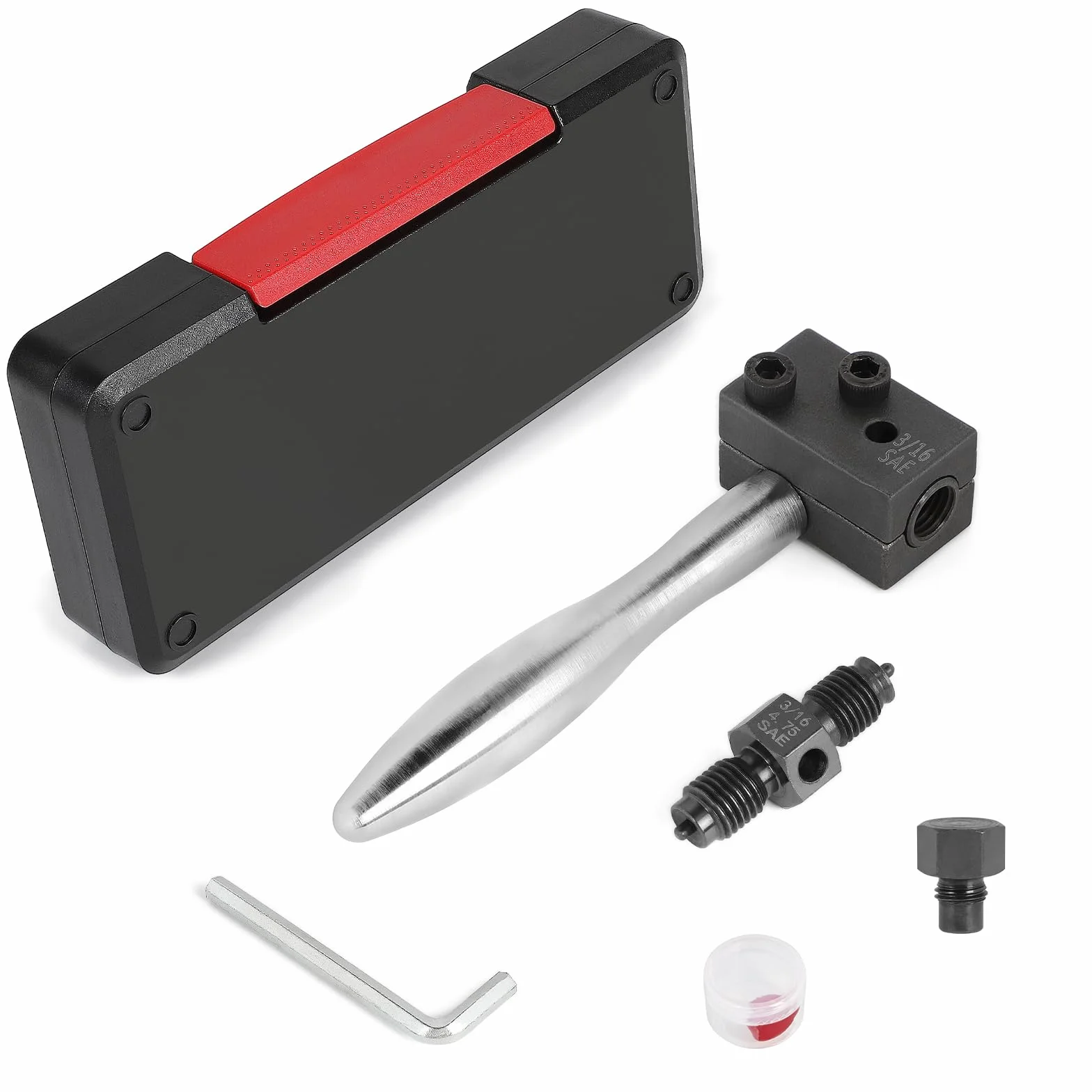 Set di Attrezzi Svasature Tubi Freno da 3/16" (4,75 mm) per Doppie Svasatura 45° SAE