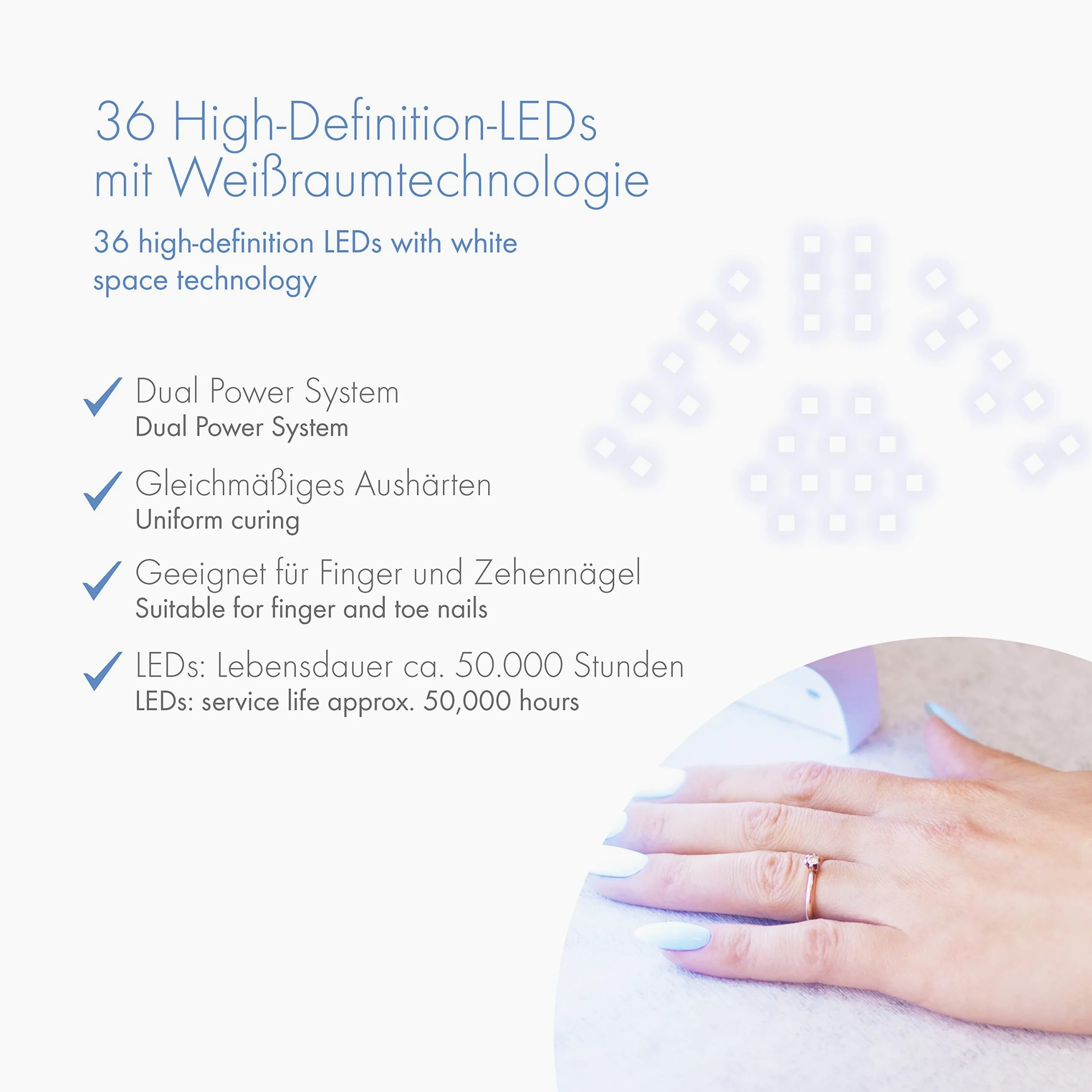 Promed UV-LED UVL-54 tutto nel dispositivo di polimerizzazione della lampada