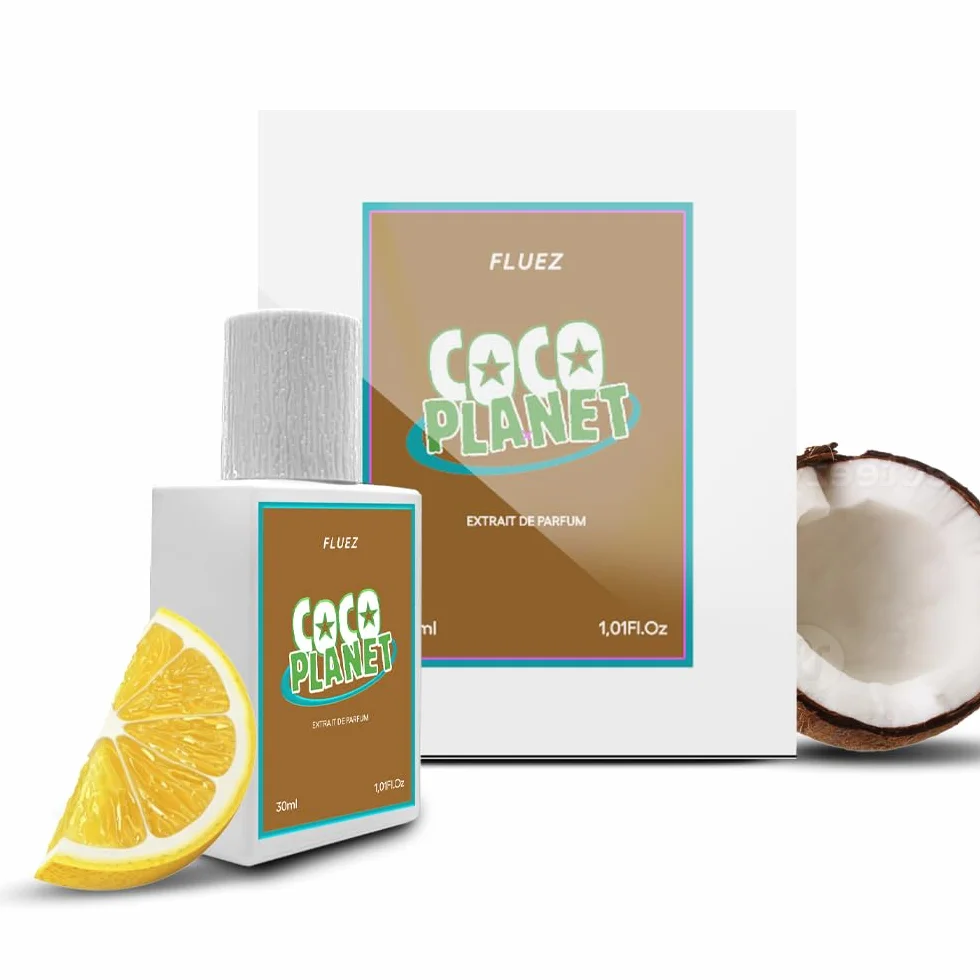 FLUEZ Extrait de Parfum, Collezione Anni '90, 30 ml, Profumo Unisex con Varianti di Fragranze (COCO PLANET)