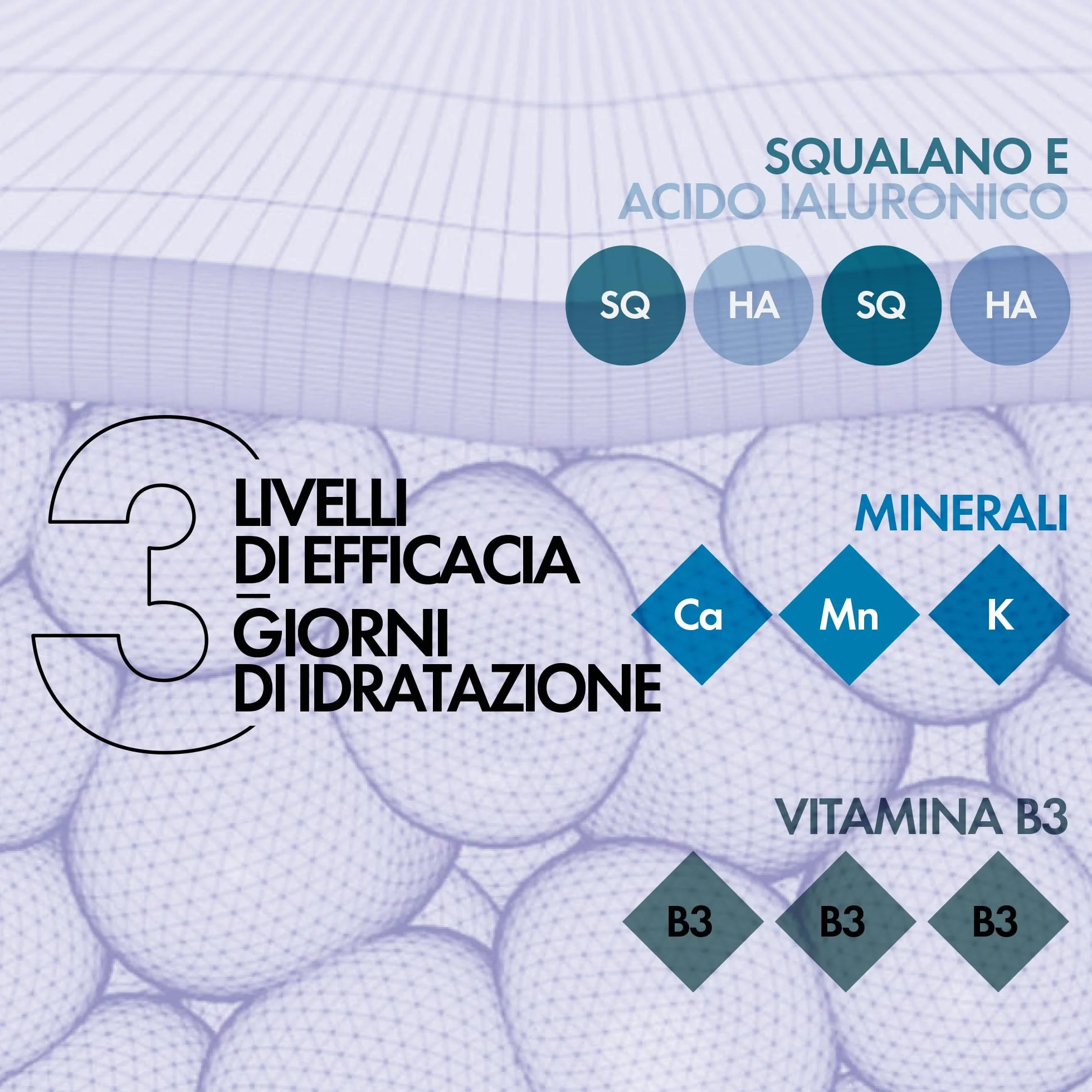 Crema Leggera Idratante Mineral 89 50ml con Acido Ialuronico e Squalene per Pelle Luminosa e Levigata fino a 72 Ore