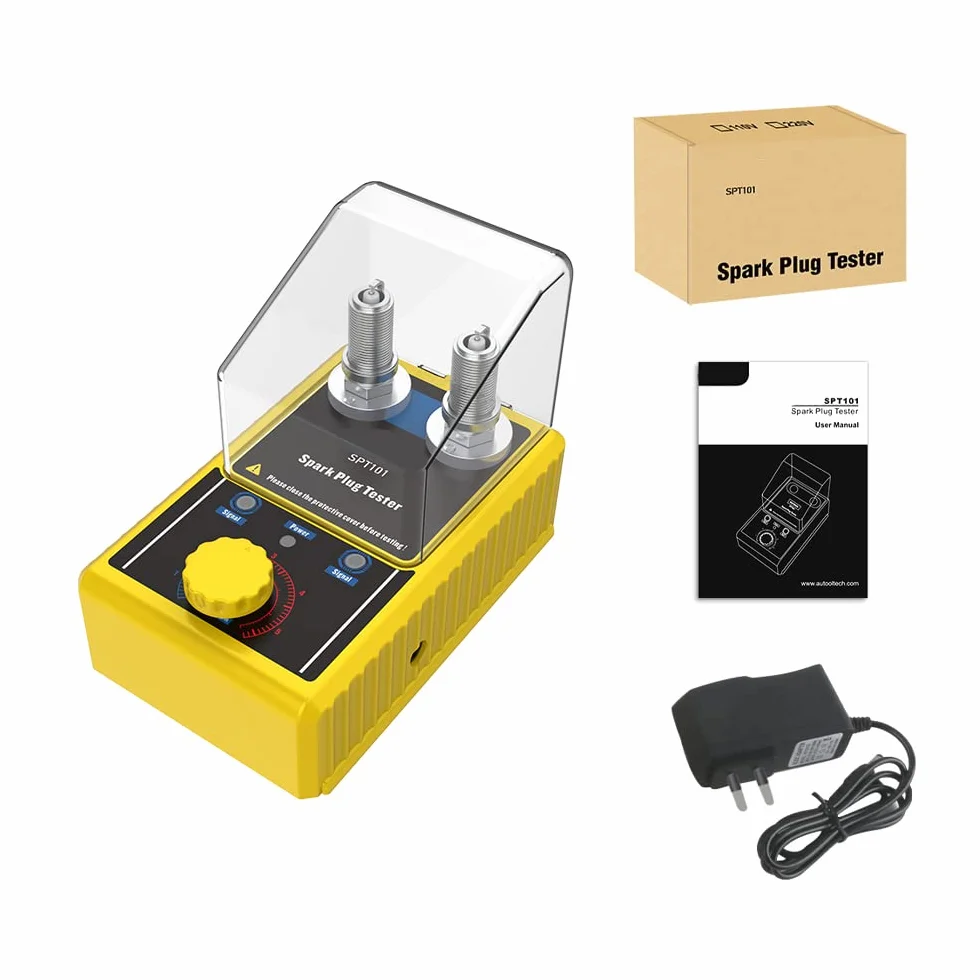 Candela Tester a Doppio Foro Accensione Strumento 0-6000 giri/min 110 V 12 V