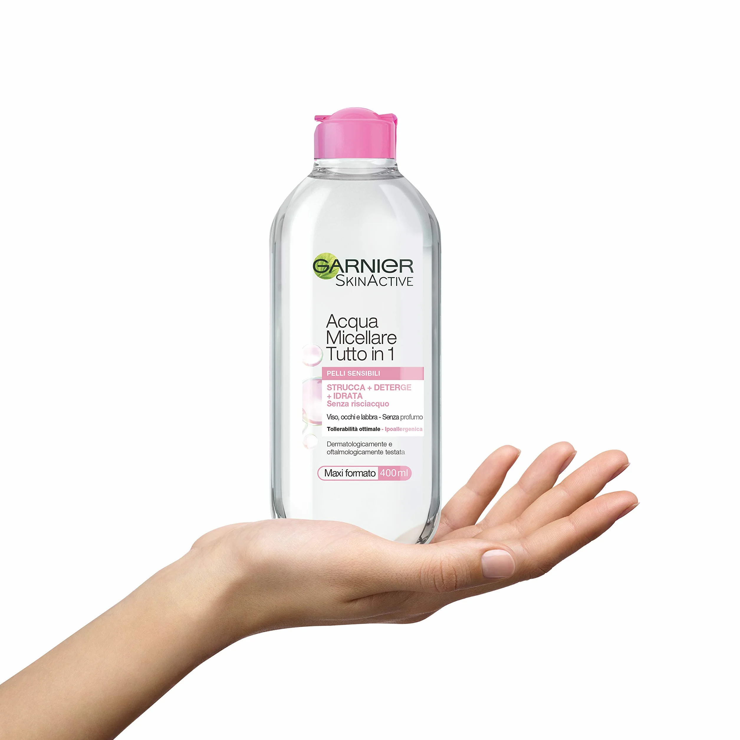 Garnier Kit Acqua Micellare Tutto In 1 Strucca Deterge Idrata 400 Ml Confezione Da 3