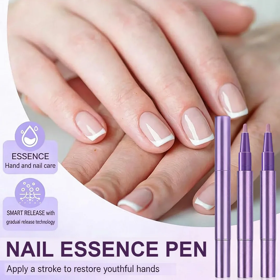 3 Pezzi Olio Cuticole Unghie, Penna per Olio Set di Oli per Cuticole, Trattamento delle Unghie, Nail Moisturizer, Nail Care Pen Formula Non Grassa