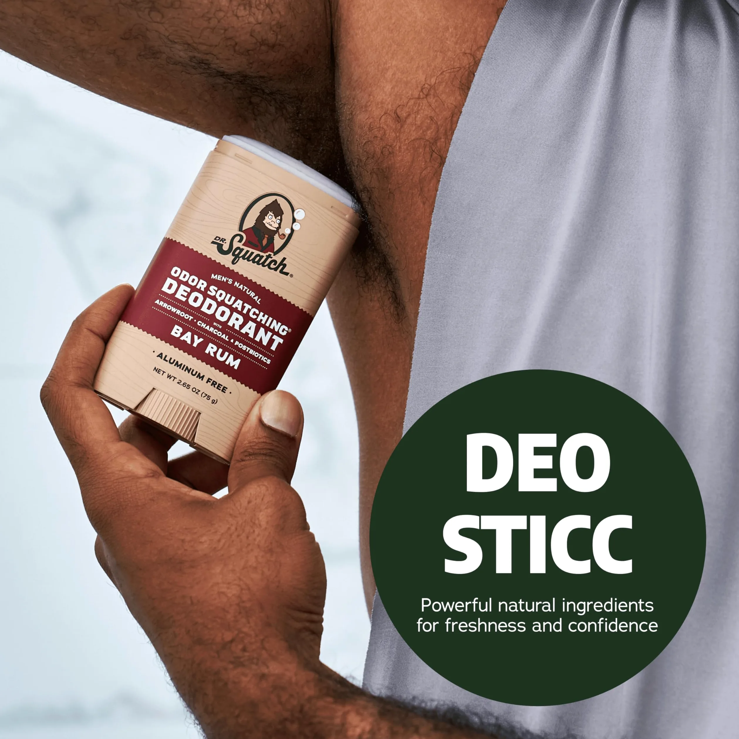 Dr. Squatch Deodorante naturale per uomo - per uomo antiodore senza alluminio - Birchwood Breeze, Cool Fresh Aloe, Fresh Falls, Wood Barrel Bourbon (confezione da 4)