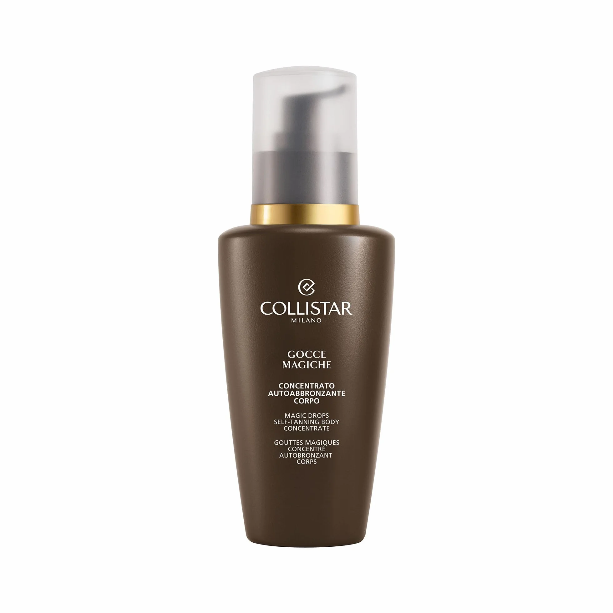 Collistar Gocce Magiche Corpo-Gambe, Concentrato Autoabbronzante, Effetto rapido, Abbronzatura Intensa, Naturale e Luminosa, No Macchie, Adatto a Tutti gli Incarnati, 125 ml