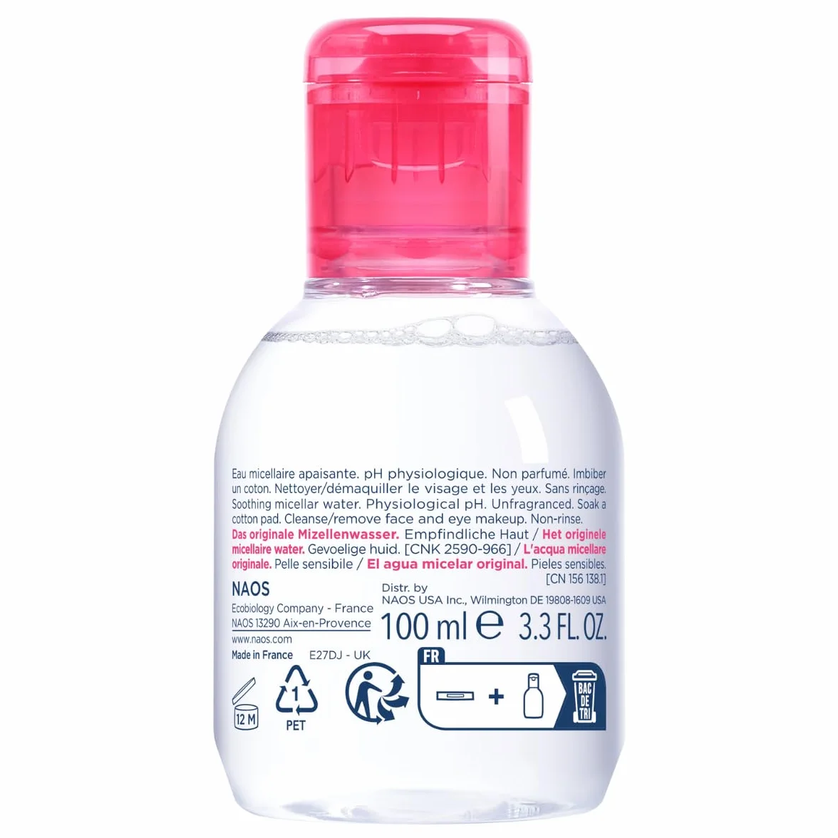 Bioderma Sensibio H2O Micellar Solution 100ml
