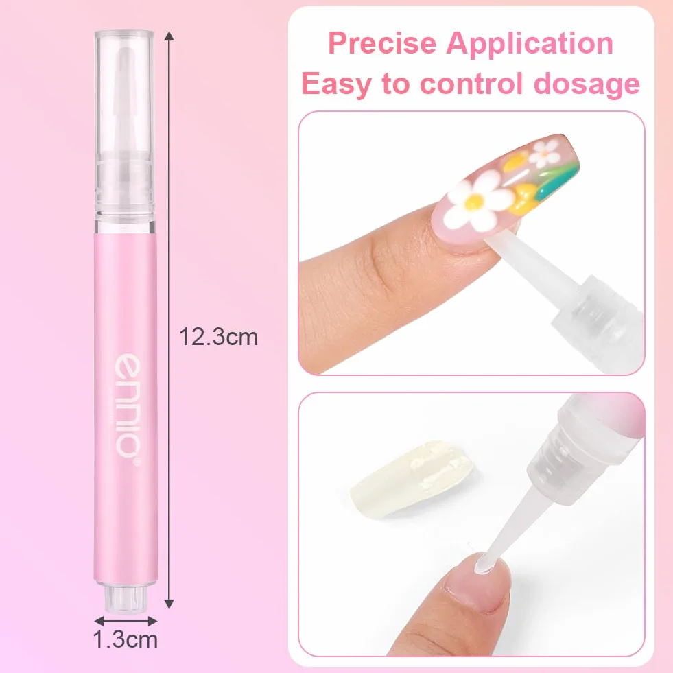 LOPHE Nail Art Polish Corrector Pen, Penna Correggi Smalto, Risultato Immediato, Accessori Gel Unghie, 3 ml