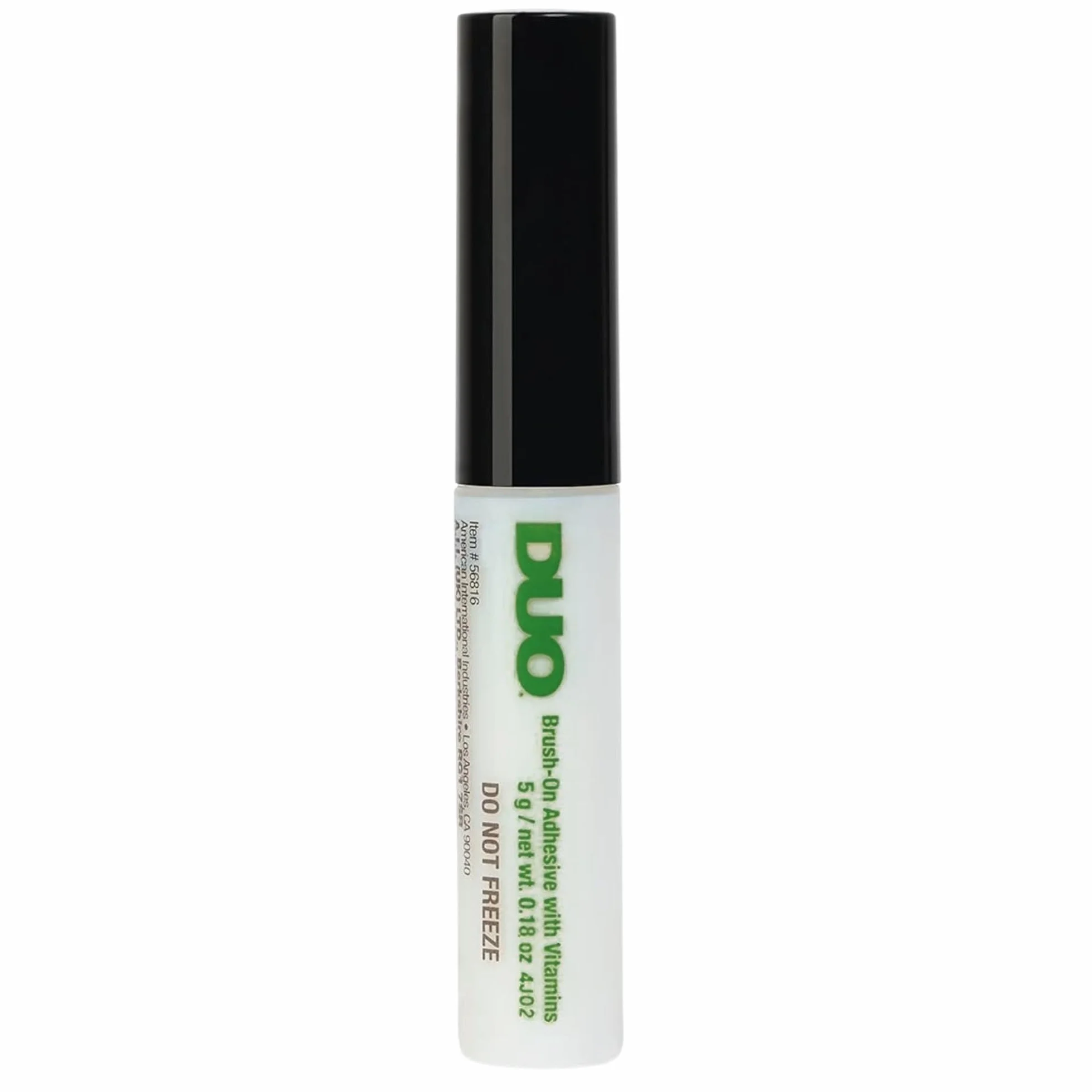 Colla DUO resistente all'acqua per ciglia e sopracciglia, vegana (1 Duo green)