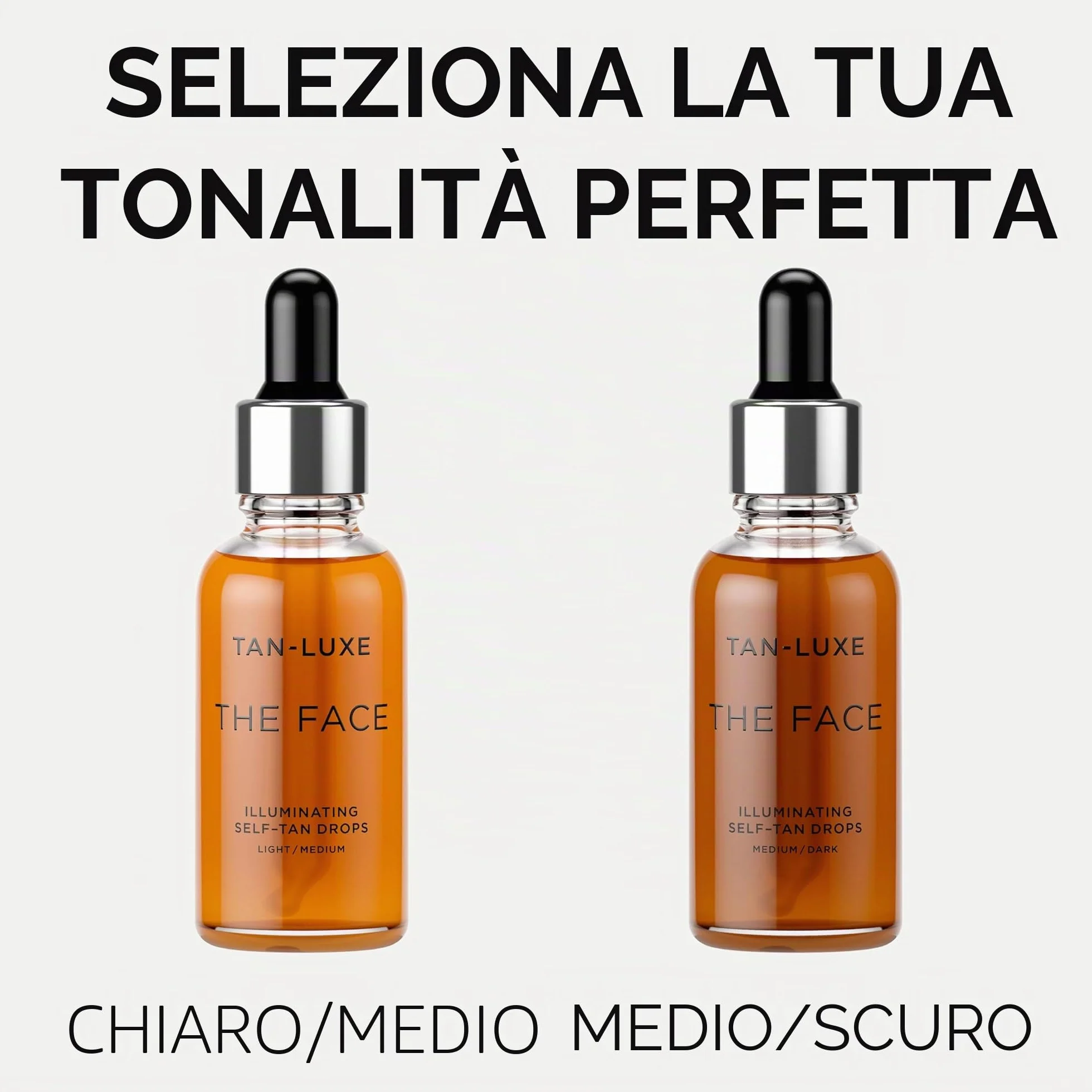 TAN-LUXE Gocce autoabbronzanti The Face Medium 10 ml