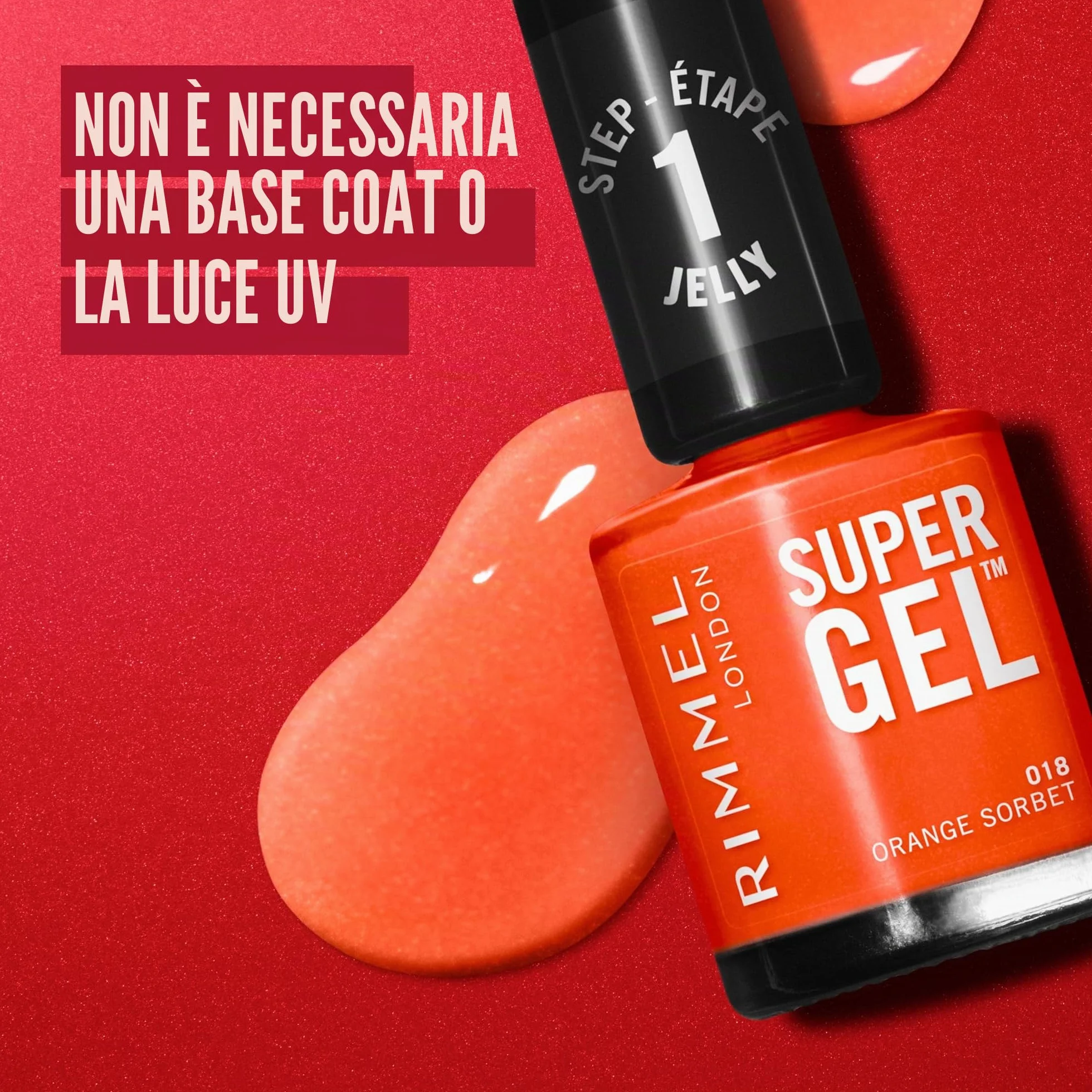 Rimmel London Super Gel Top Coat 12 ml 001 Transparente