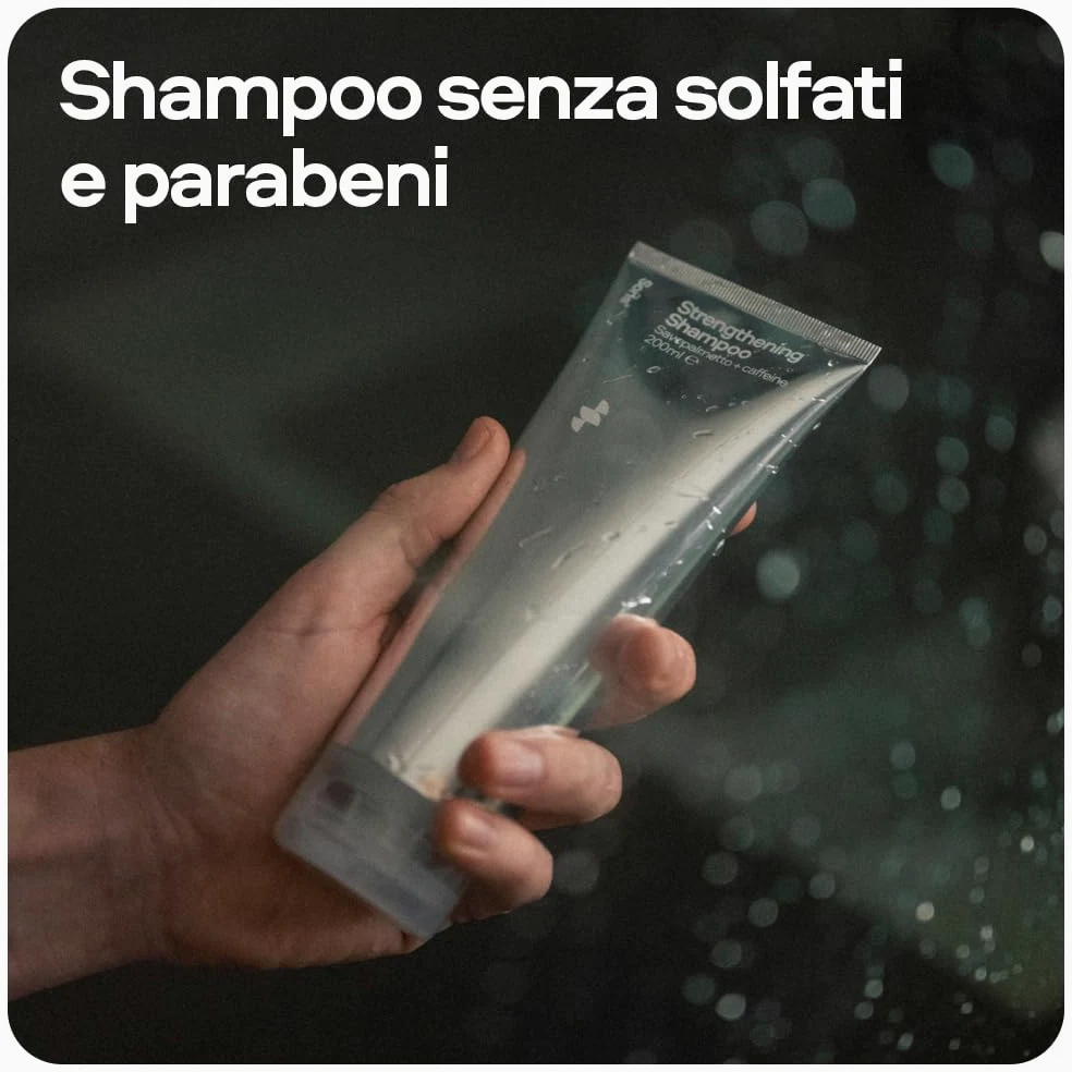 Sons Trattamento Anticaduta e Antidiradamento per Uomo, Include Shampoo e Balsamo con Saw Palmetto e Argilla Ispessente con Caffeina e Biotina, Fornitura 3 Mesi