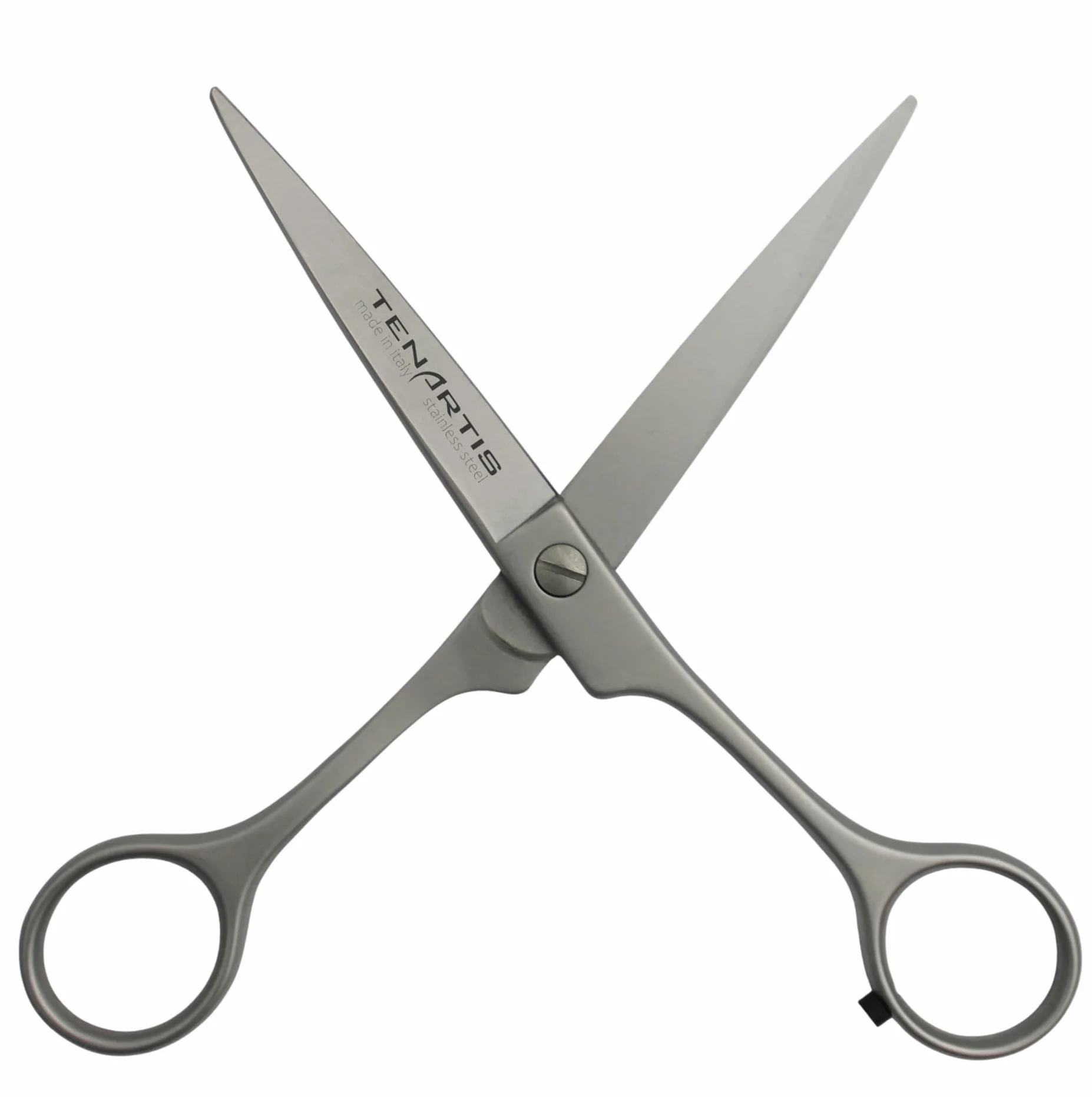 Forbici Professionali da Parrucchiere in Acciaio Inox con Custodia in PVC - Made in Italy (15 cm)