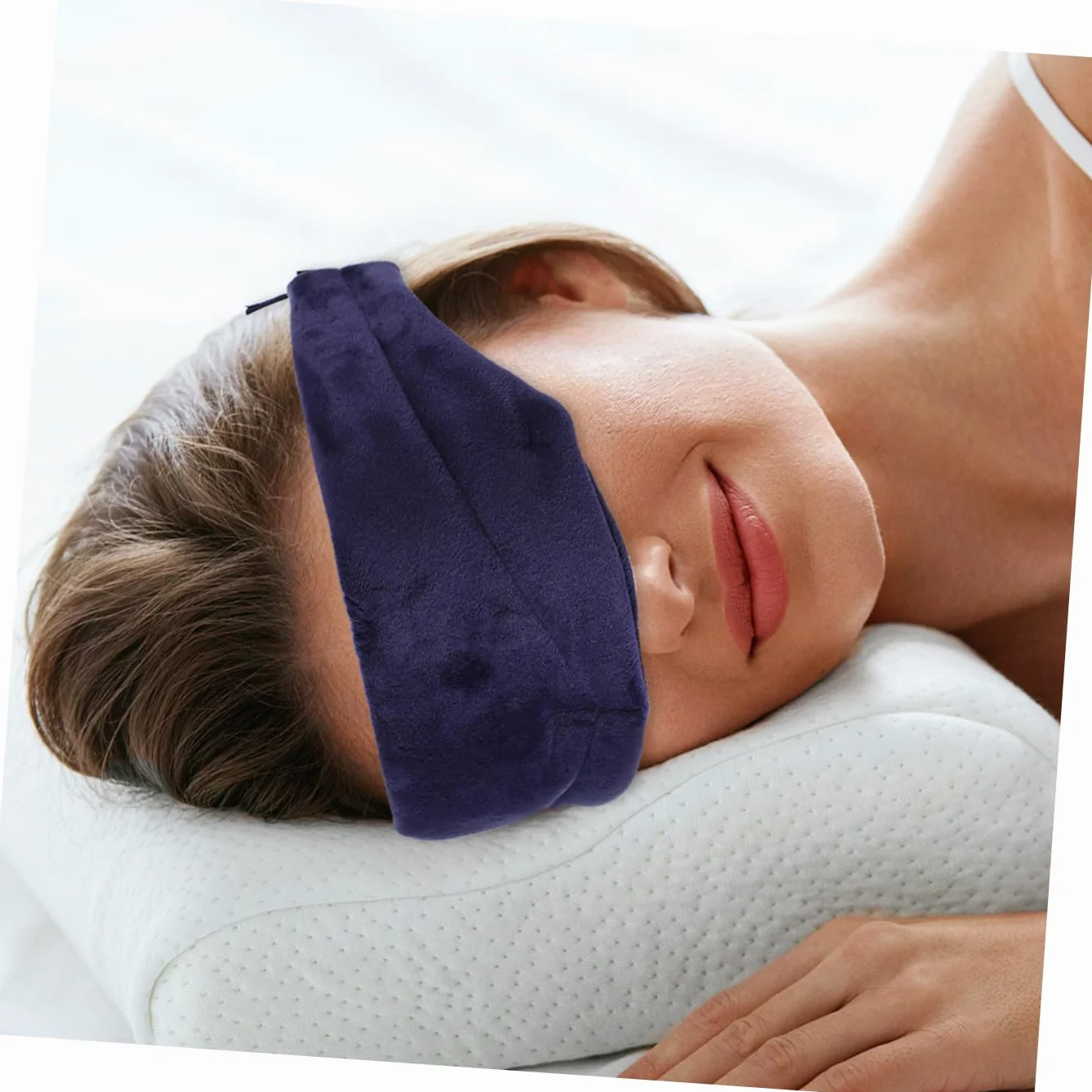 Ipetboom 3pezzi Maschera Per Occhi Con e Confortevole Per Viaggi Yoga e Sonno Profondo Profondo
