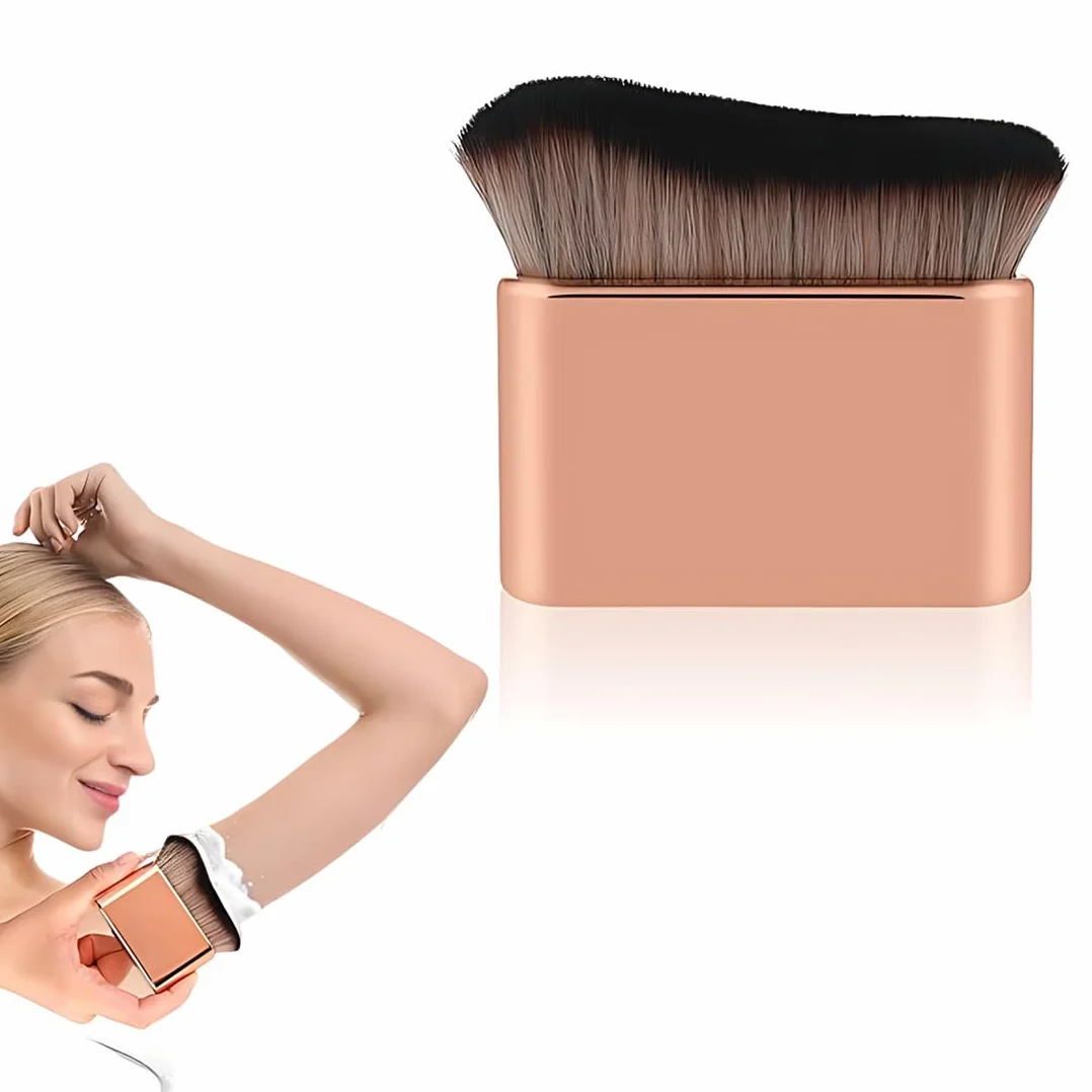 1 Pezzo Pennello per Fondotinta,Spazzola Abbronzante, Kabuki Brush,Spazzola per trucco per il Corpo, Foundation Brush per corpo e gambe Pennello Abbronzante