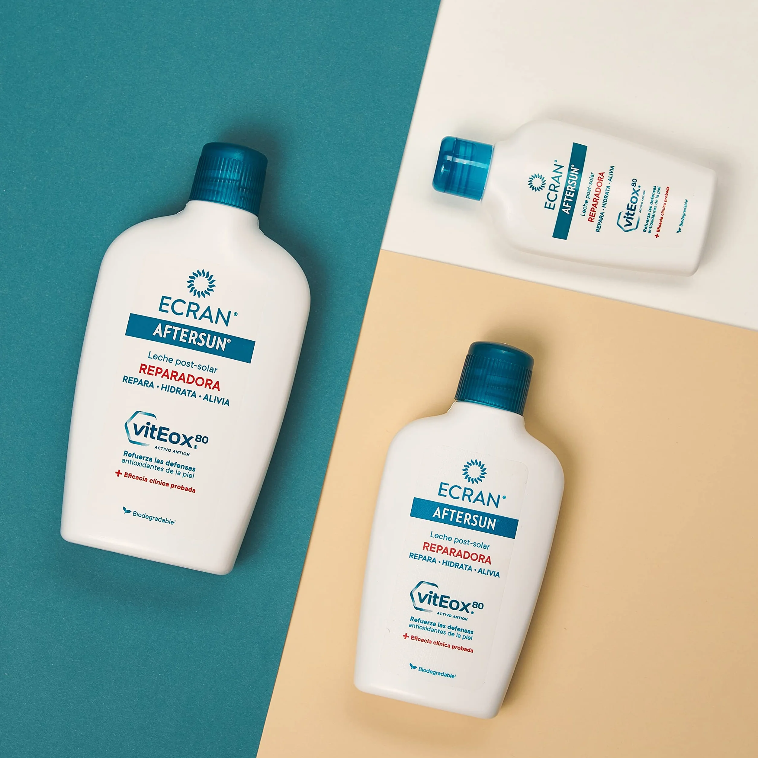 Leche Post-solar Hidratante Y Reparadora 400ml Blanco Almond