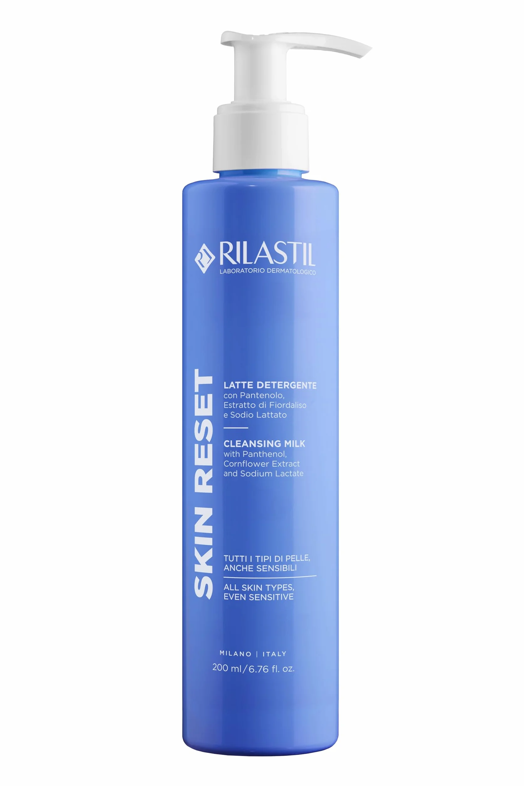 Rilastil Skin Reset Latte Detergente 200 ml Detersione Delicata Idratante