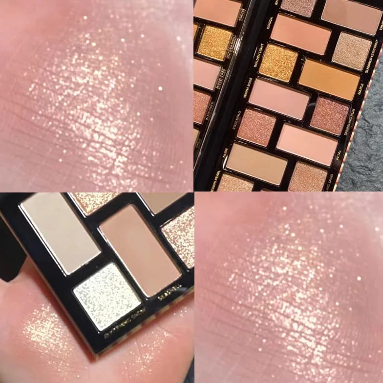 Palette di ombretti long lasting opachi e glitter miscelabili truccolo multi-uso per occhi viso Kit regalo cosmetici portatile principianti professionisti