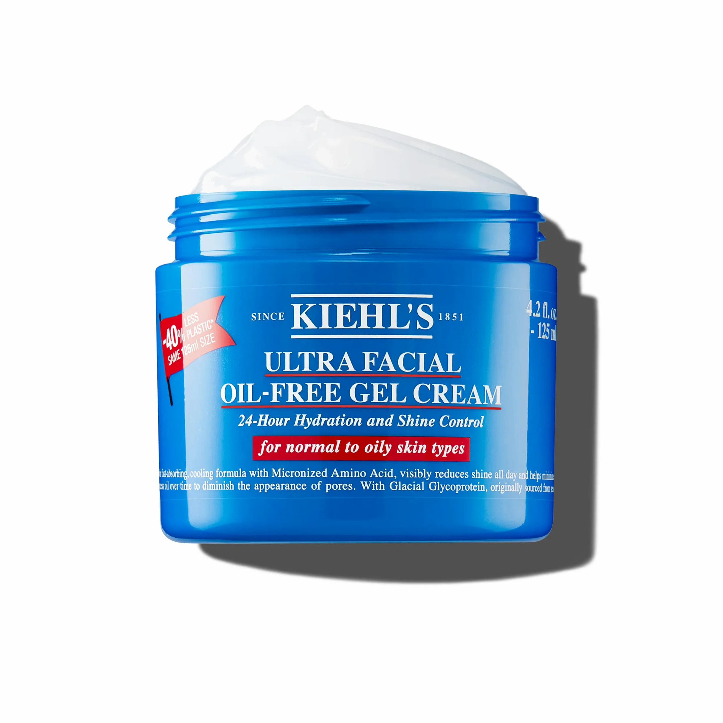 KIEHL'S Ultra Facial Oil-Free Gel Cream, Crema in Gel Idratante, Per Pelli da Normali a Grasse