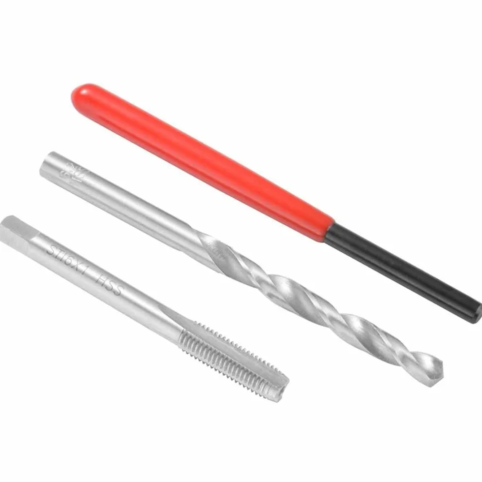 Kit di riparazione filo M10 x 1,25 15 pezzi per auto, set elicoidale manuale