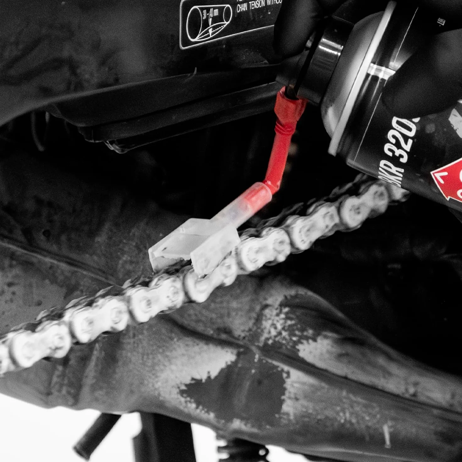 ERRECOM 1000 Miglia Clean&Lube Kit Catena Moto ROAD 500mL + Huggie System
