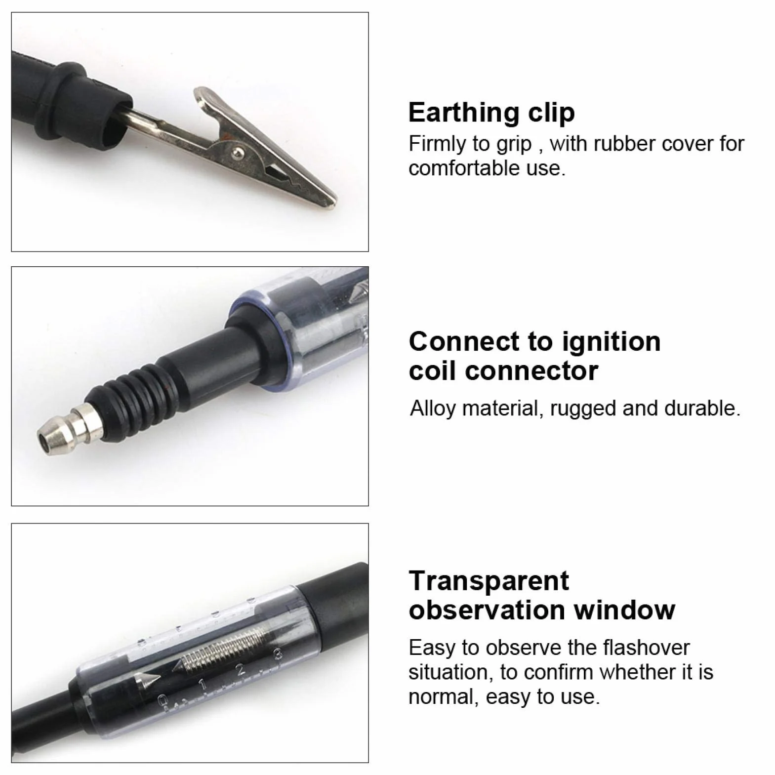 Tester Candele Auto, Rilevatore Diagnostico Bobina Accensione Motore