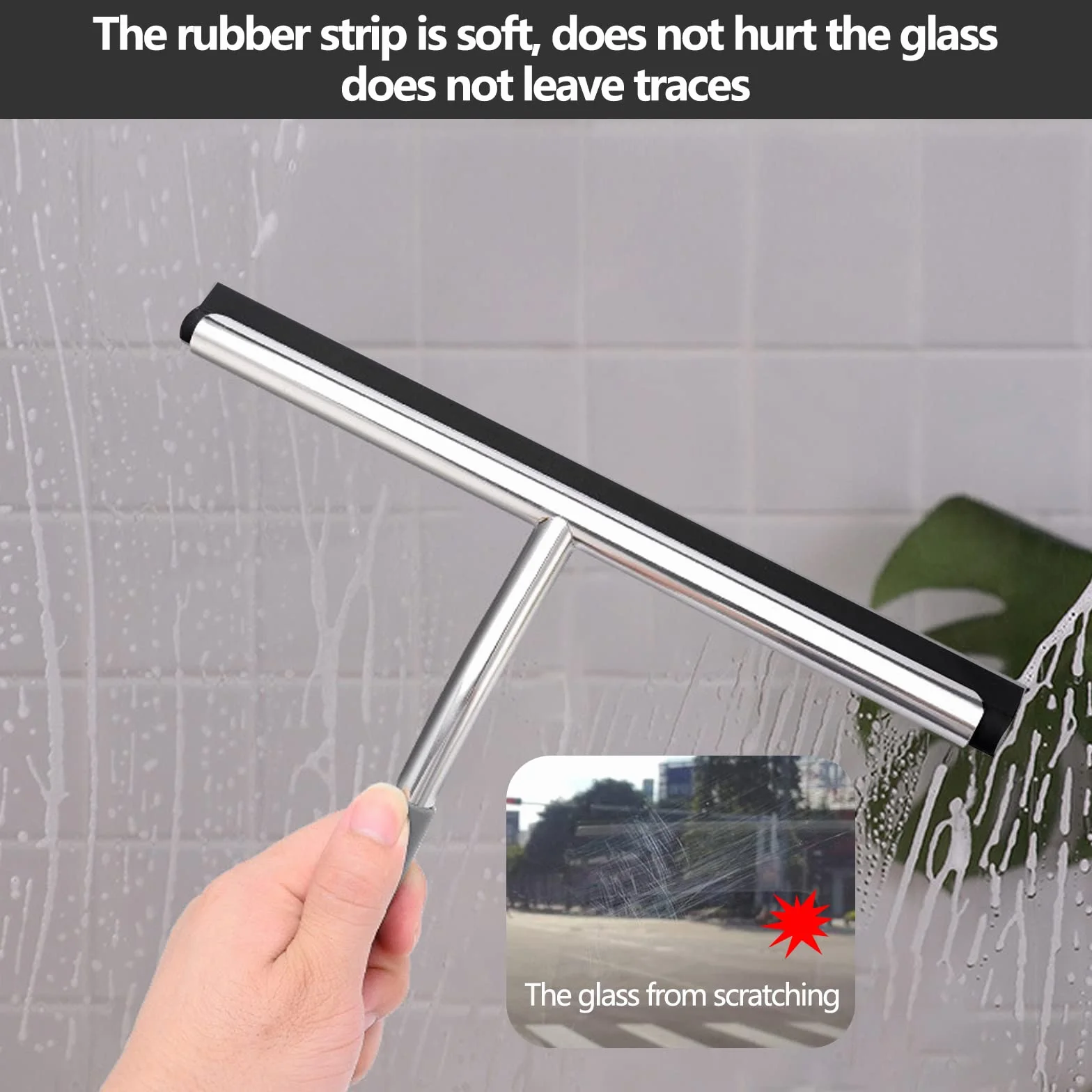 Gomma Seccatoio di Ricambio 105cm Silicone per Tergipavimento