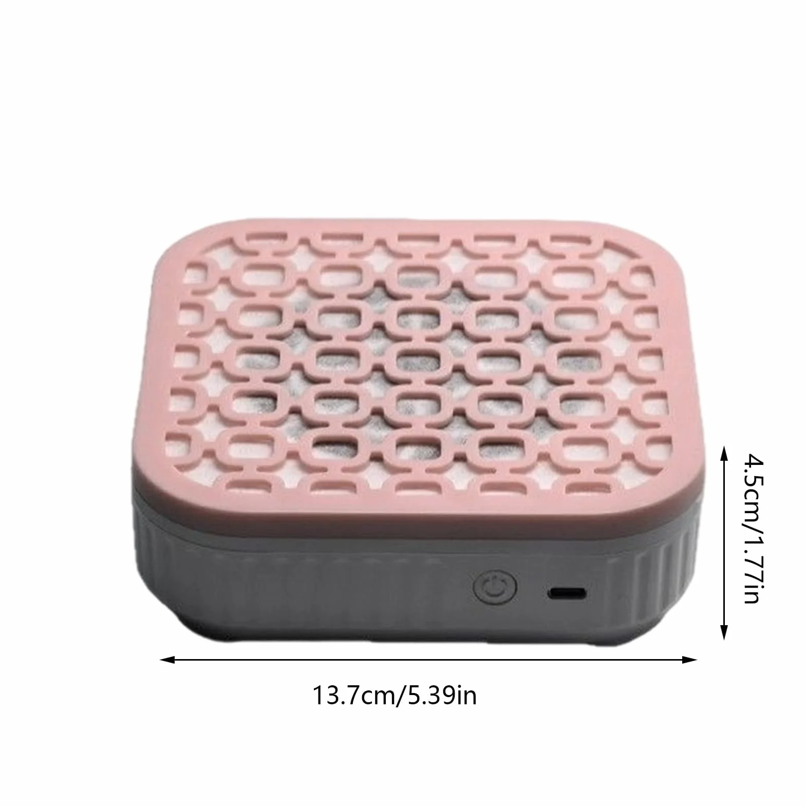 Aspirapolvere Per Unghie 5500 giri/min Filtro Ricaricabile Silenzioso 2 Modalità Potente per Gel Smalto Pedicure Salone