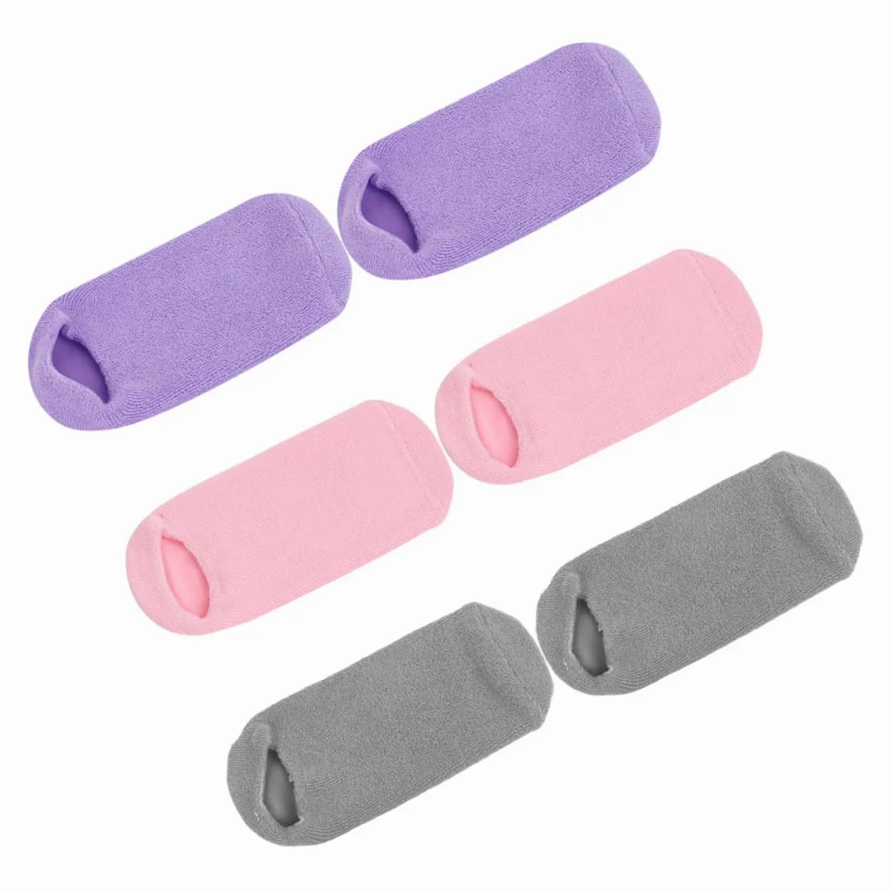 3paia Socks Idratanti Gel Per Dei Piedi Calze Termiche e Antiscivolo Per Spa e Riposo Riparazione Della e Talloni Screpolati
