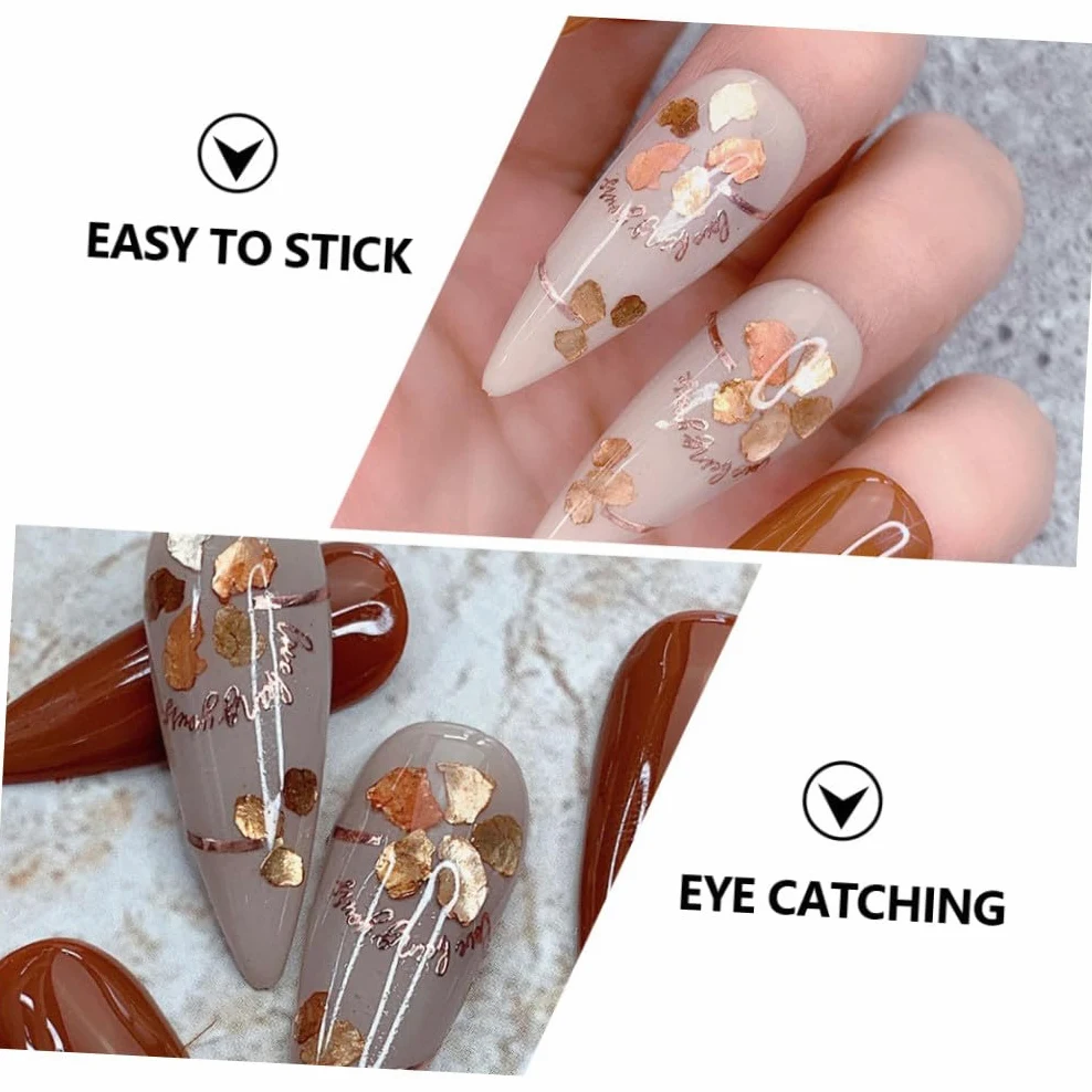 3 Set Decorazioni Per Unghie Glitterate Mica Per Manicure Femminile Eleganti E Pratiche Per Salon E Feste 5 Scatole*3