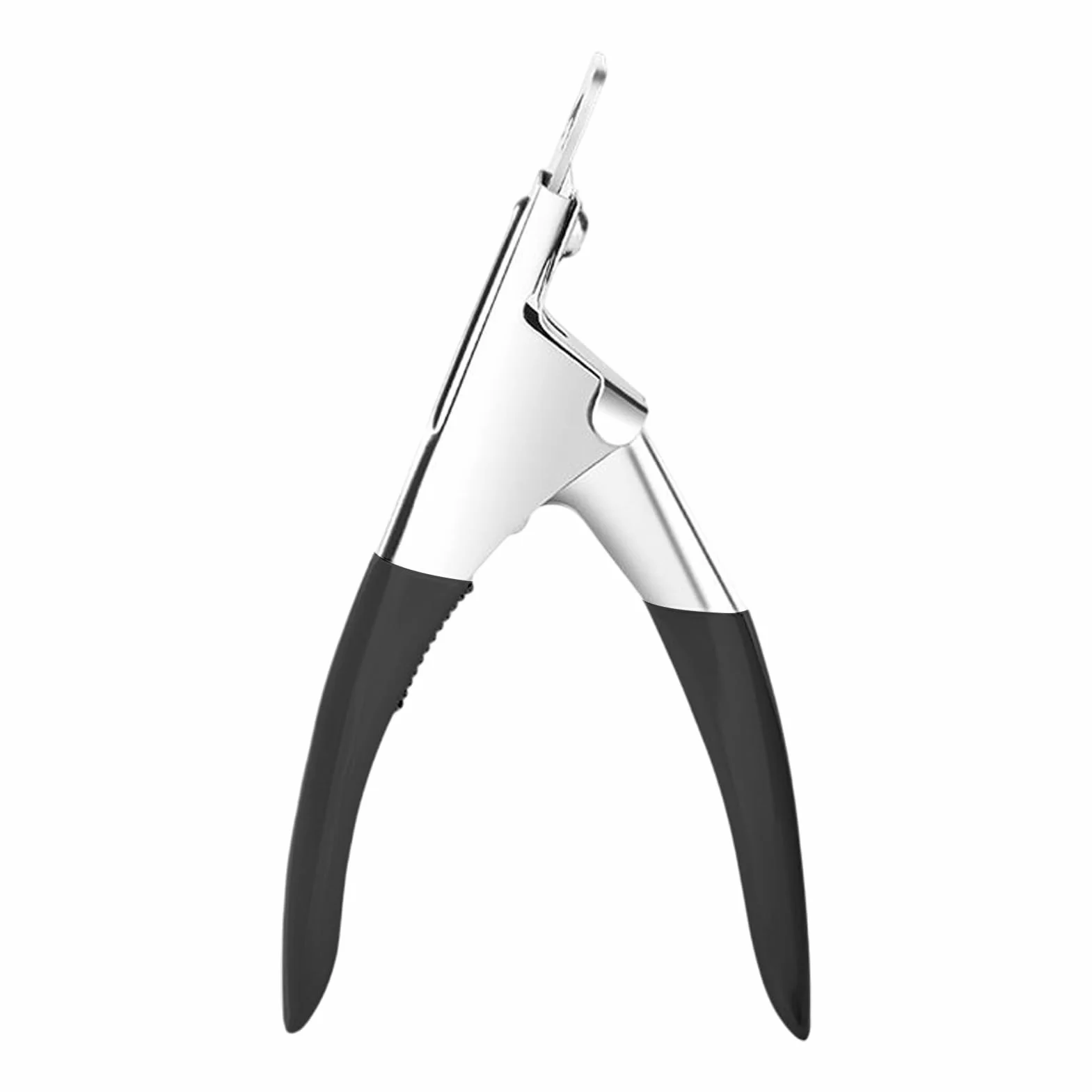 Finto Clippers Tagliaunghie in Acciaio Inox Trimmer per Unghie Finte Tipo U