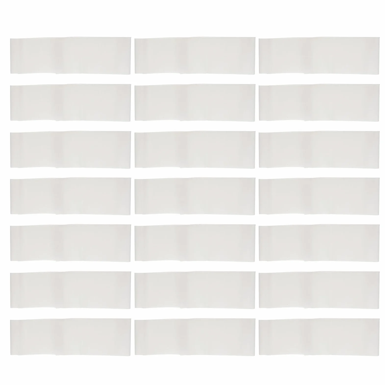 VILLCASE Fasce per Chioma Monouso Non Tessuto Elastiche Bianche 100 Pezzi Accessori per Spa Trucco e Cura della Pelle Leggere e Traspiranti Chiusura Comoda
