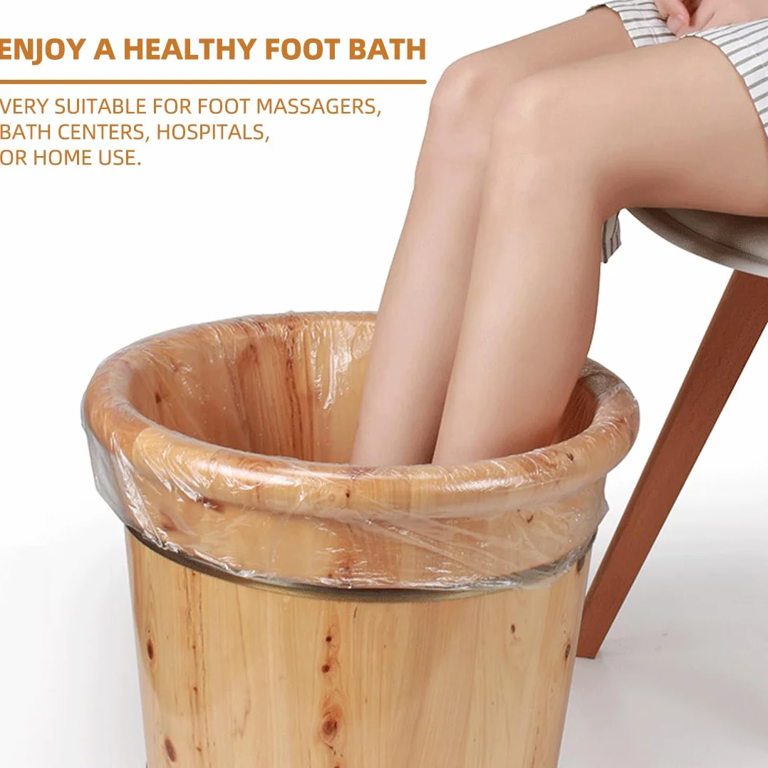 80 Pz Fodere per Pedicure Portatili Monouso – Adattabili a Pediluvi Spa, Compatibili con Pediluvi Singoli, Doppi e Secchi