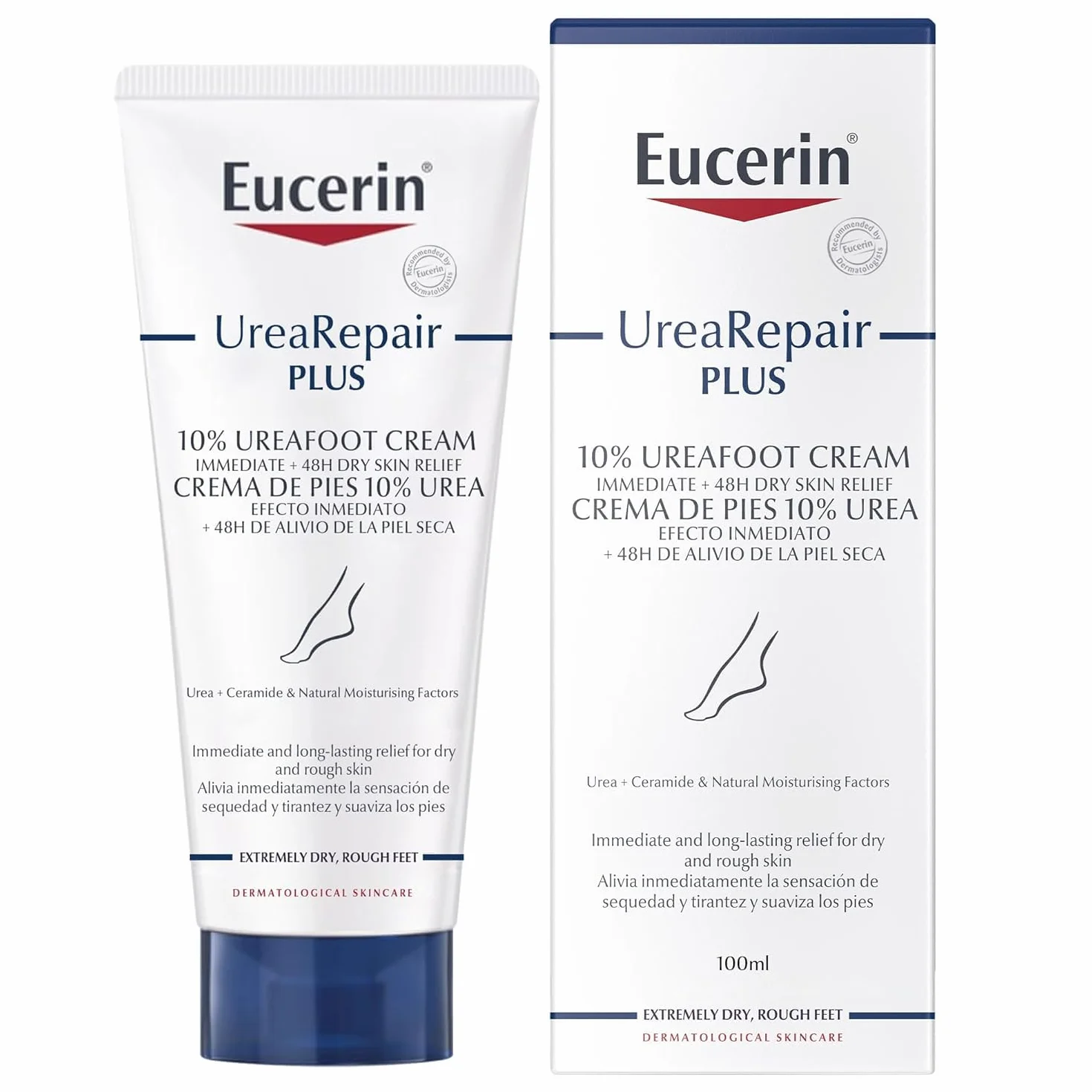 Eucerin Crema Piedi UrearePair Plus 100 ml Bezzapachowa