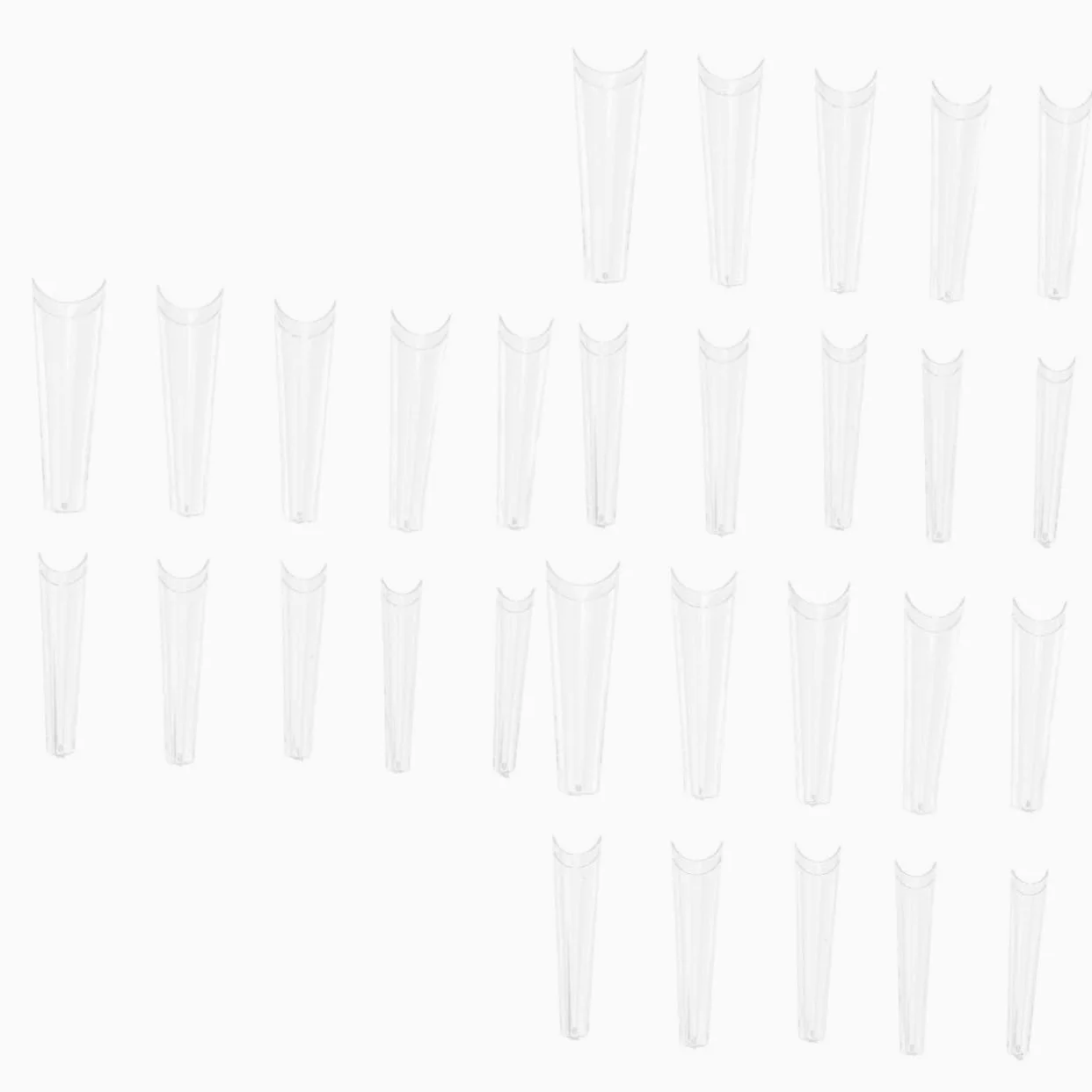 minkissy 1500 Pezzi Unghie Finte Francesi Unghia Finta Chiara Punte Delle Unghie Artificiali Forme Di Estensione Delle Unghie Adesivi Per Unghie Finte Addominali Scaglie Di Unghie