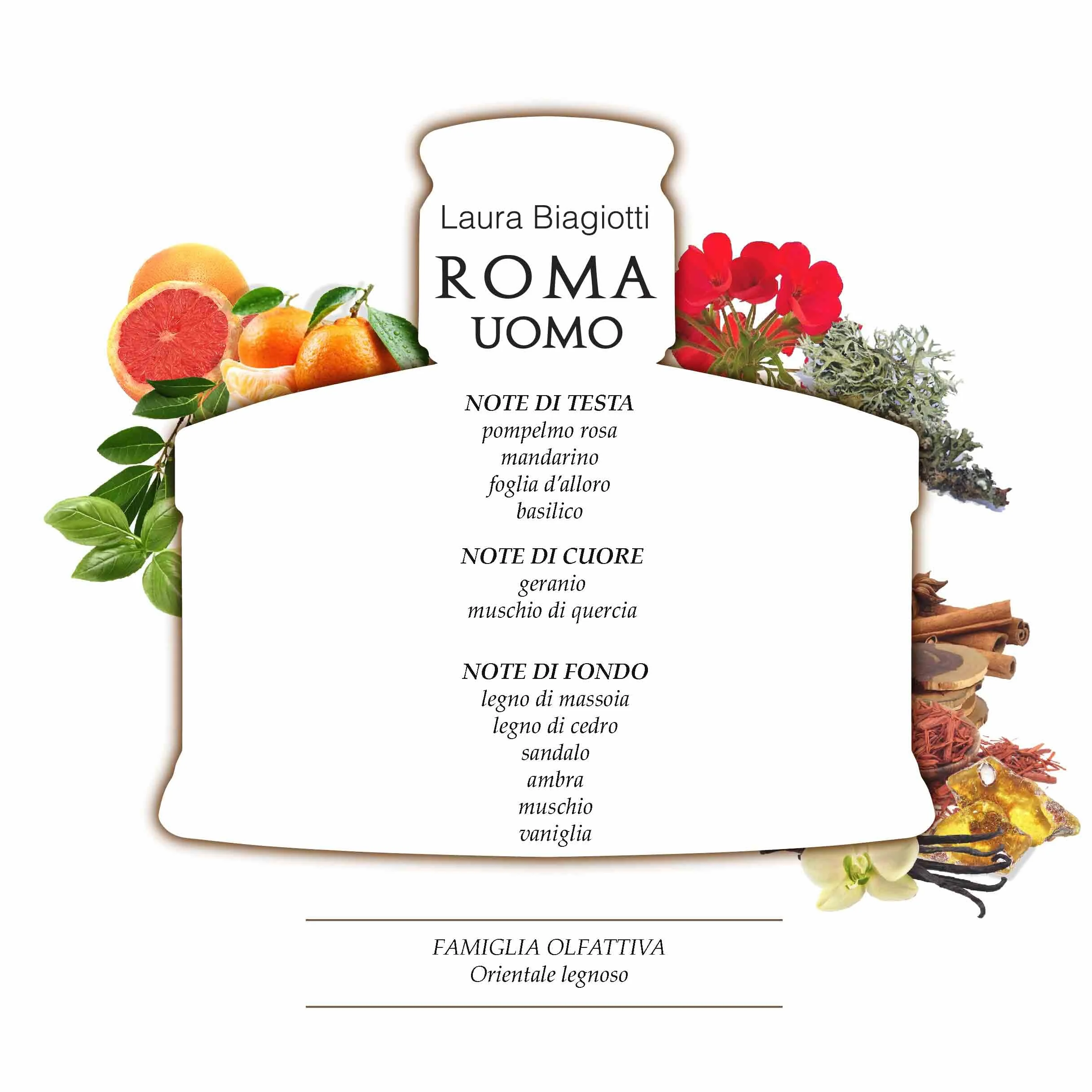 Laura Biagiotti Roma Uomo Eau de Toilette 40 ml