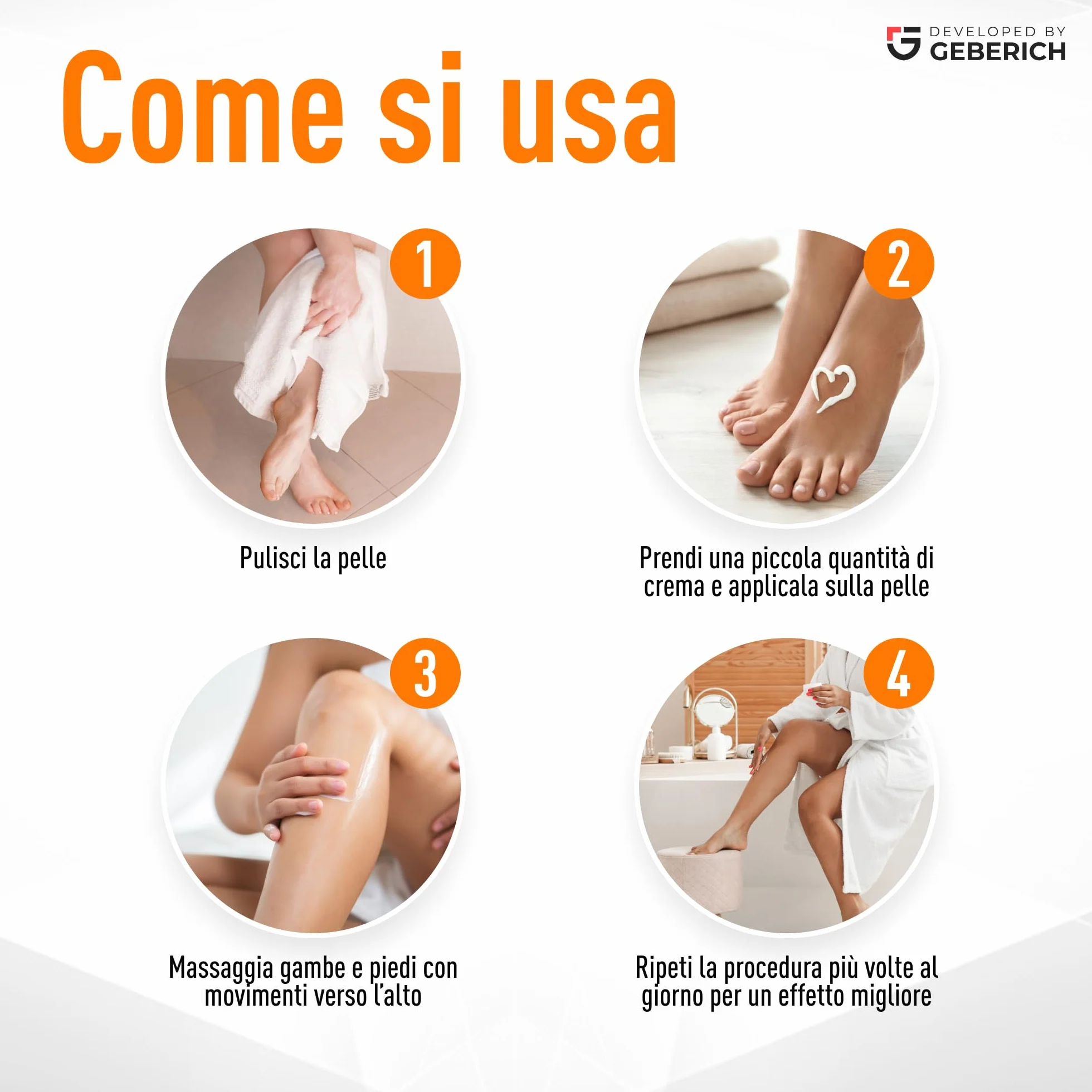 Crema Anti-Varicose VARITONE | Gambe Stanche e Pesanti | con Mentolo, Centella Asiatica, Olio di semi d’uva e 12 Attivi Botanici | 100 ml | 100% Naturale Senza Parabeni