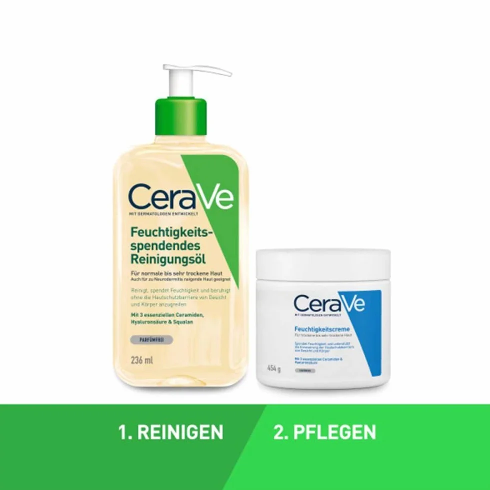 Olio Detersivo Idratante Schiumogeno 236 ml per Viso e Corpo - Deterge e Idrata senza Seccare la Pelle, Adatto a Tutti i Tipi di Pelle