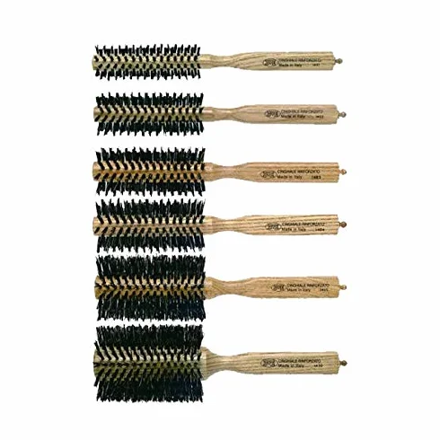 3ME MAESTRI SPAZZOLA CAPELLI SETOLA DI CINGHIALE PROFESSIONALE KIT 6 SPAZZOLE