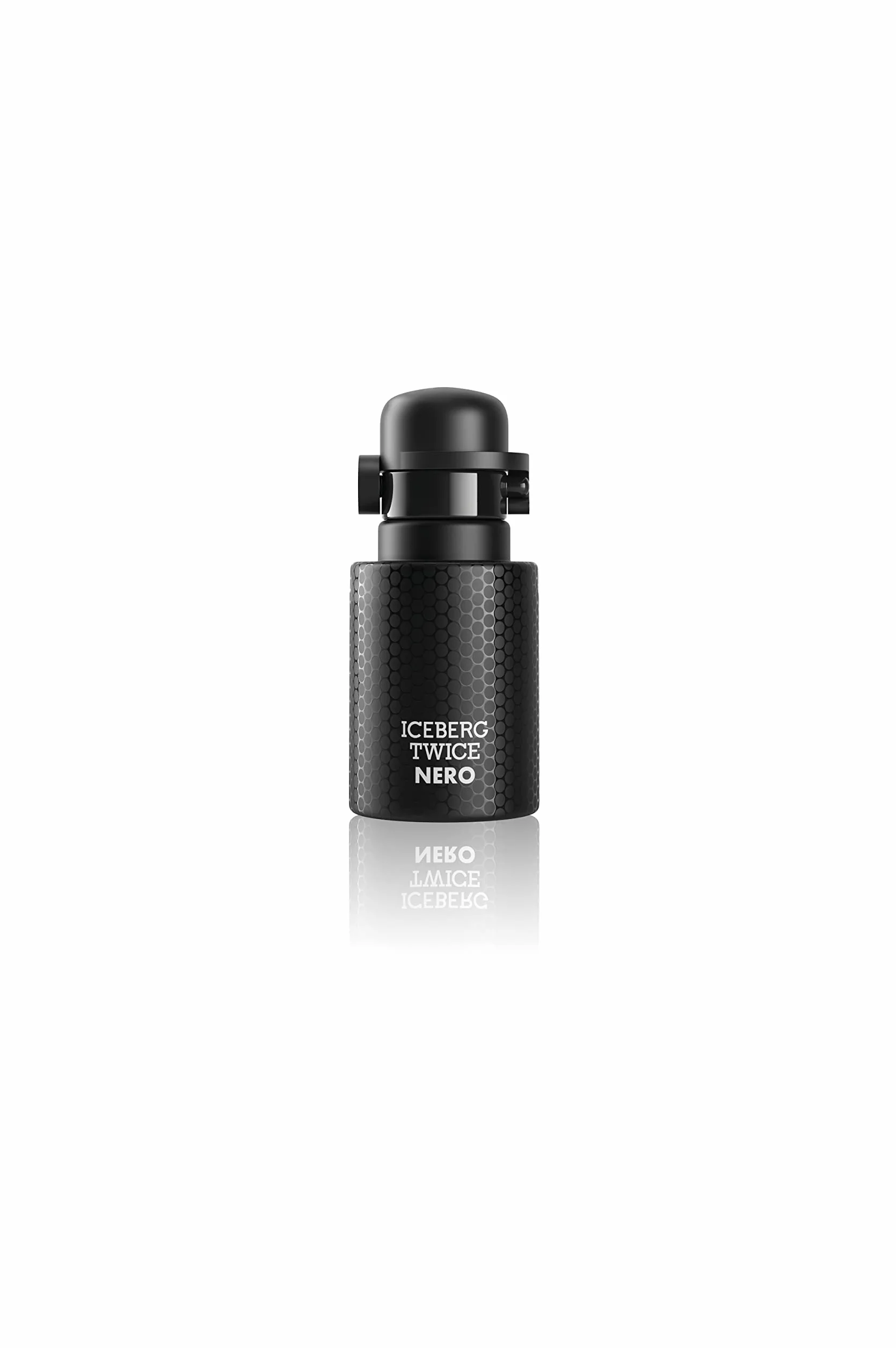 ICEBERG Twice NERO Man Eau de Toilette 75 ml Woody Oriental Flacone in Vetro Nero