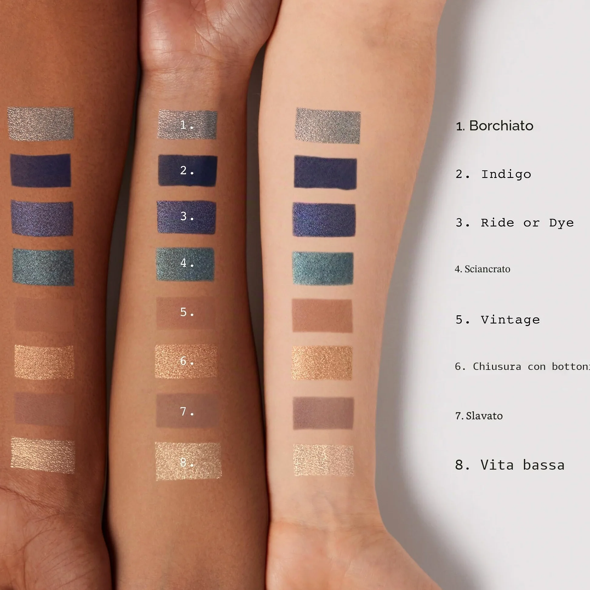 Smashbox Palette di Ombretti Cover Shot - Denim 0.21oz (6.2g)