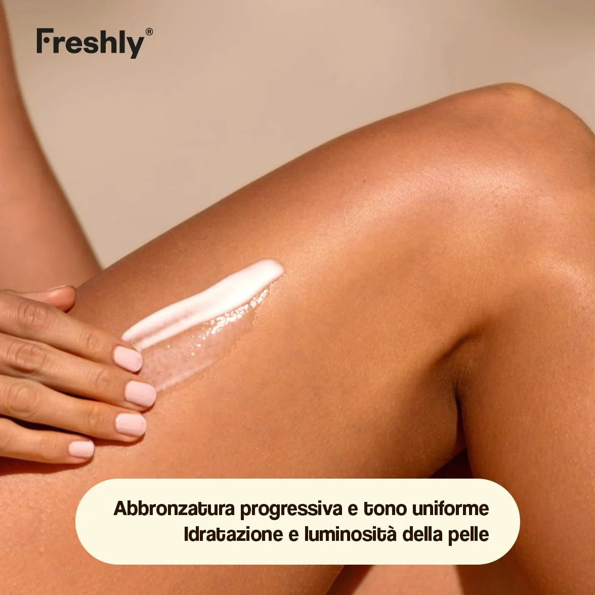 Freshly Cosmetics Golden Bronze Body Pack Autoabbronzante Olio Nutriente Crema 100ml 200ml