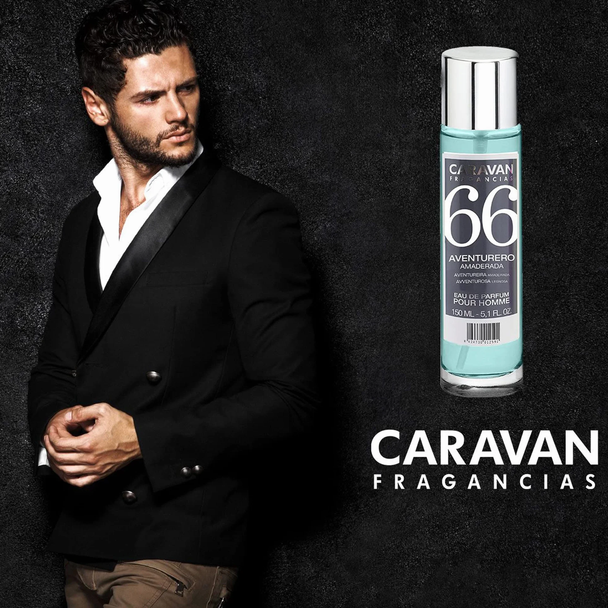 SET CARAVAN PERFUME DE HOMBRE Nº66 150ML+30ML