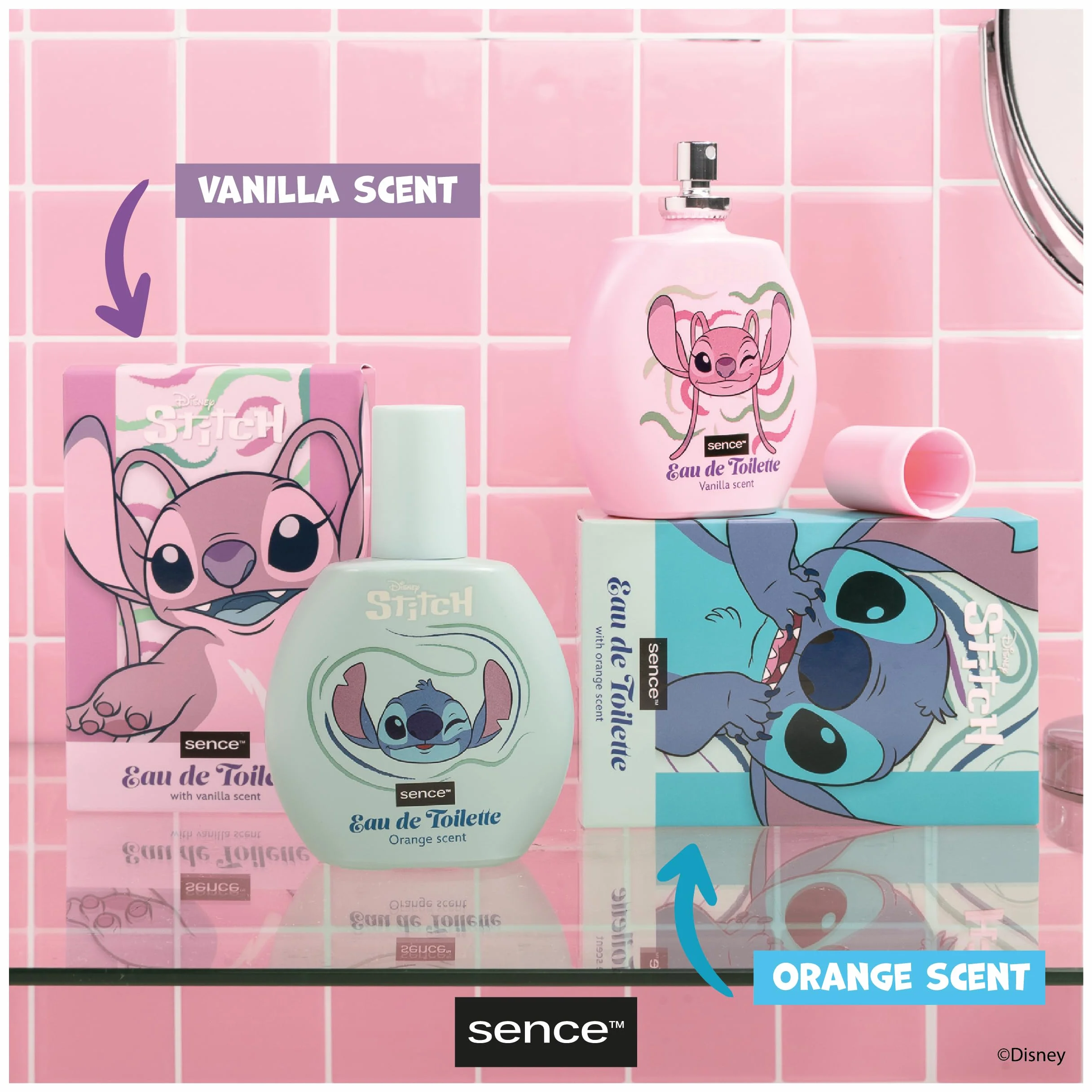 Disney Stitch & Angel Vaniglia EDT Eau de Toilette 100 ml