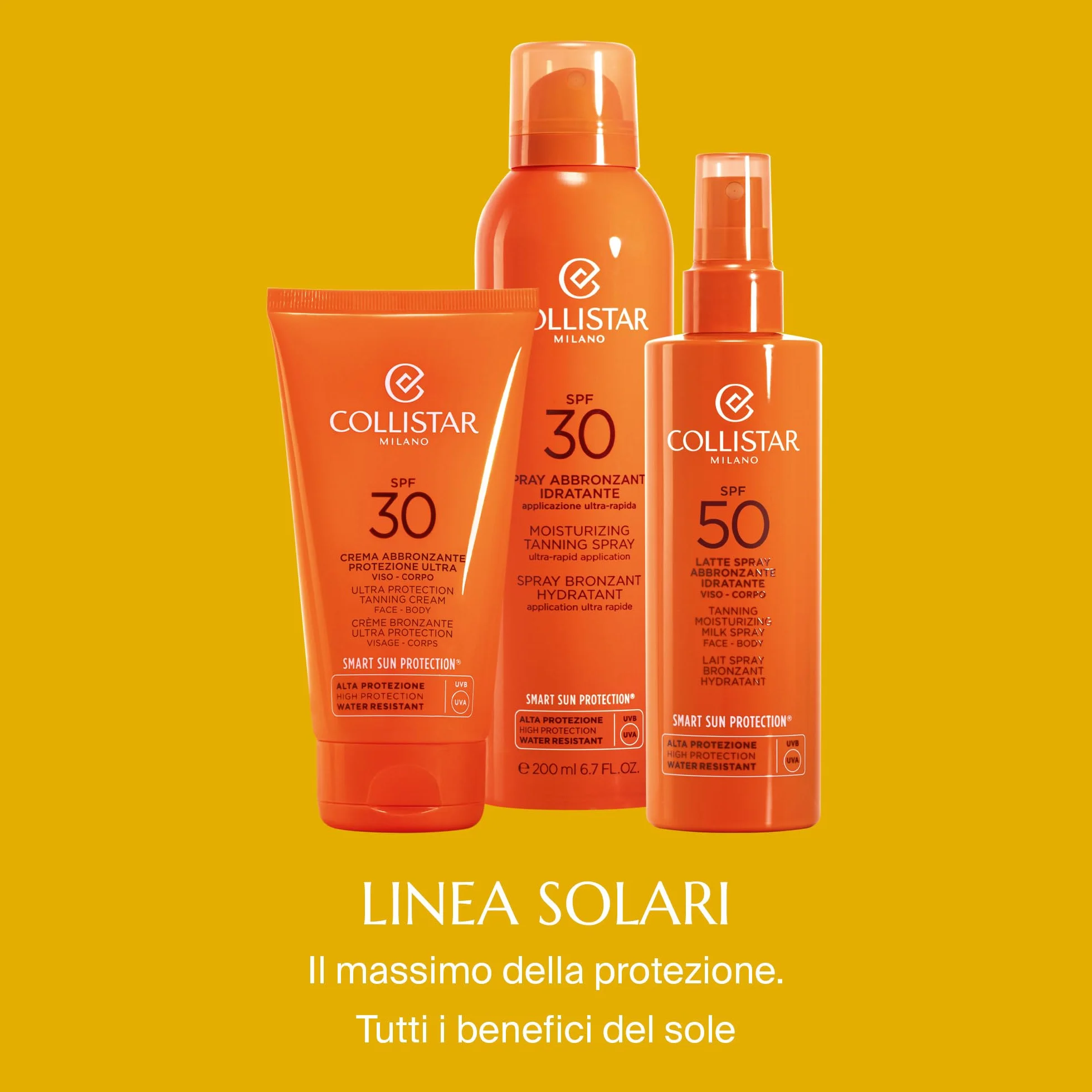 Collistar Olio Secco Superabbronzante SPF 30 Intensifica Abbronzatura Water Resistant 200 ml