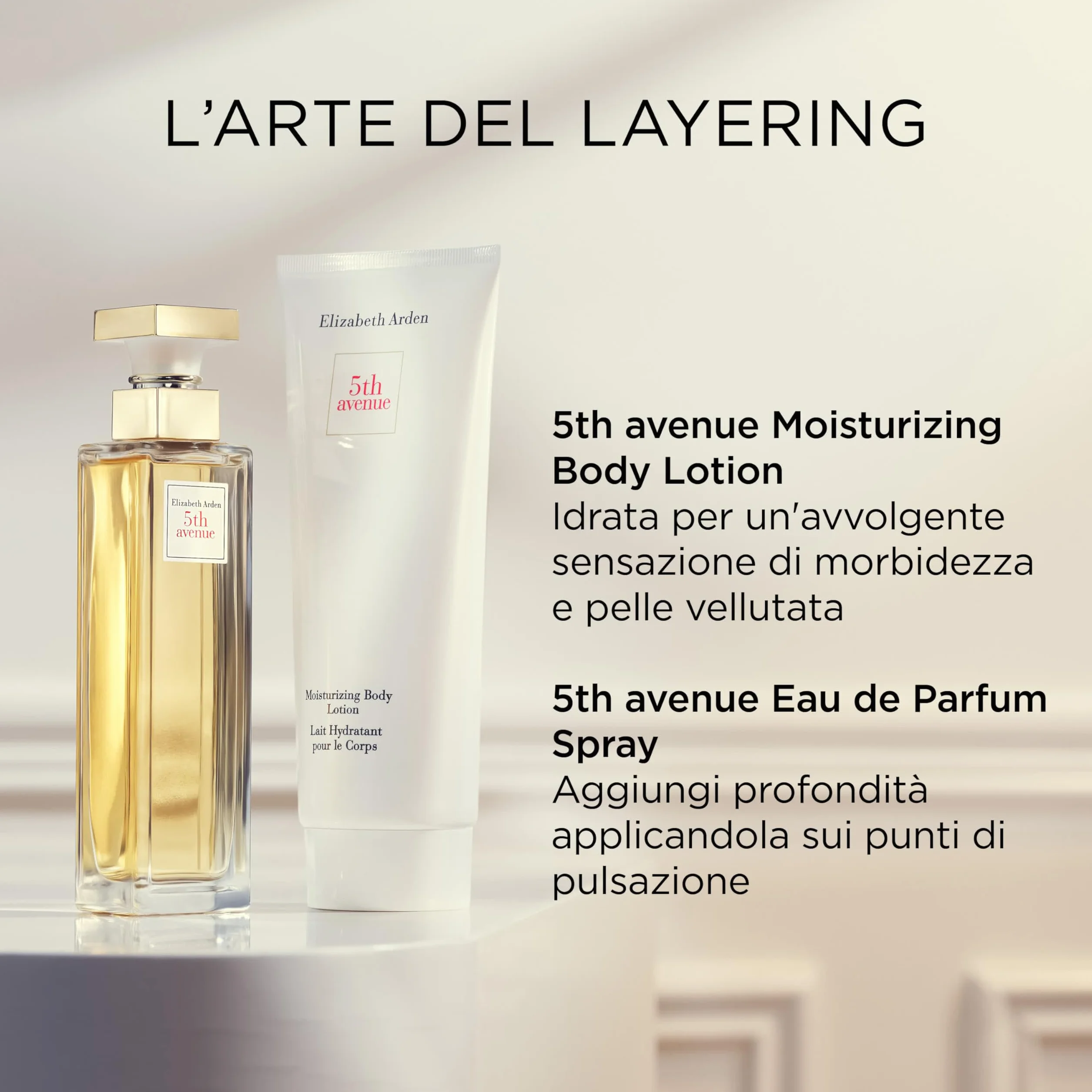 Elizabeth Arden - 5th Avenue, Eau de Parfum Spray, Profumo Femminile, Raffinato ed elegante, con Magnolia Rosa, Viola ed Ambra, Note Floreali, Profumo per Donna - 125 ml