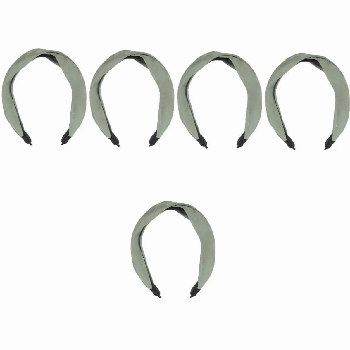 POPETPOP 5pezzi Fascia Larga Antiscivolo Per Ragazze Cerchietto Elegante Pu Per Festa e Uso Quotidiano Accessorio Versatile Per e Makeup