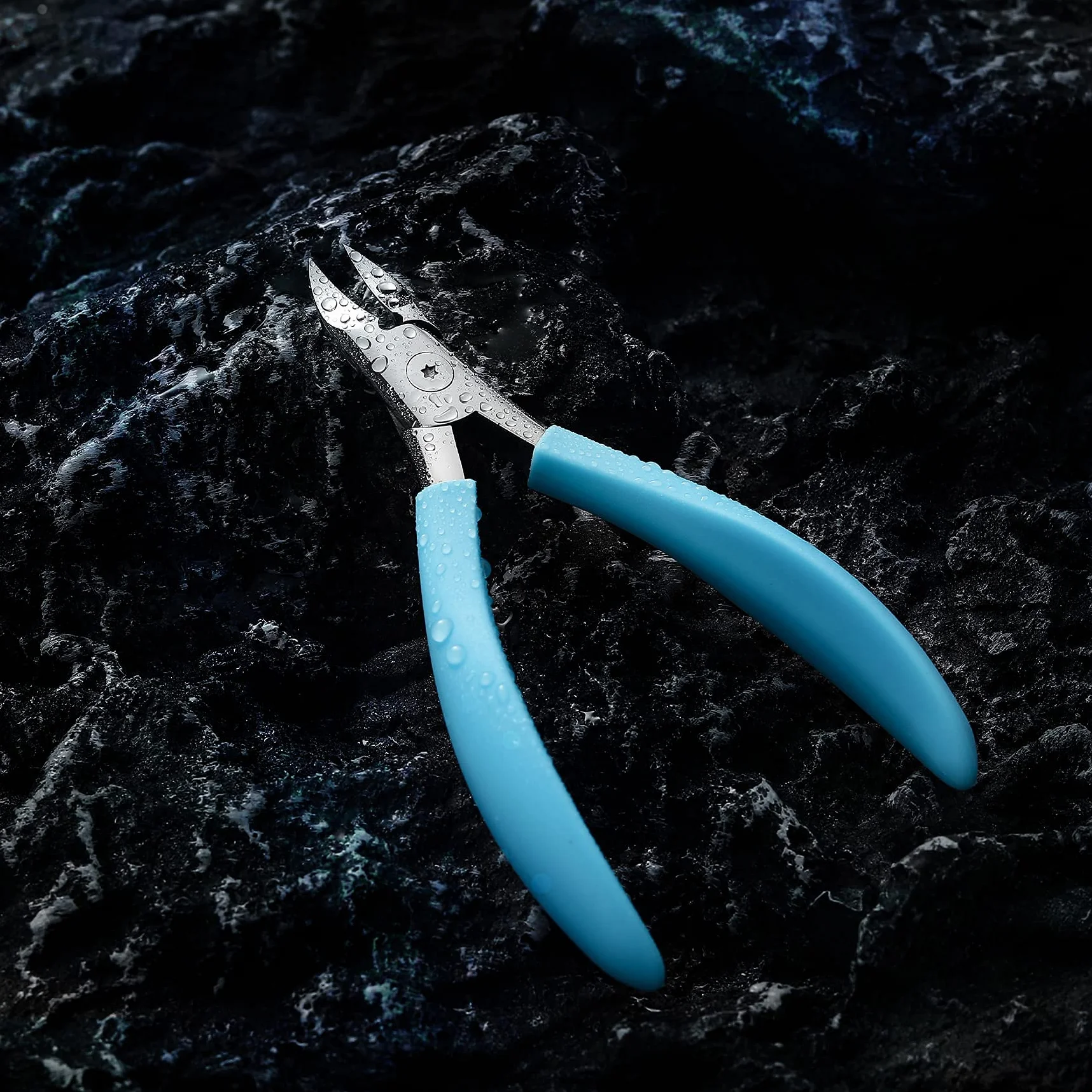 FVION Tagliaunghie Professionale Tronchesino per Unghie Spesse o Incarnite con Custodia in Metallo