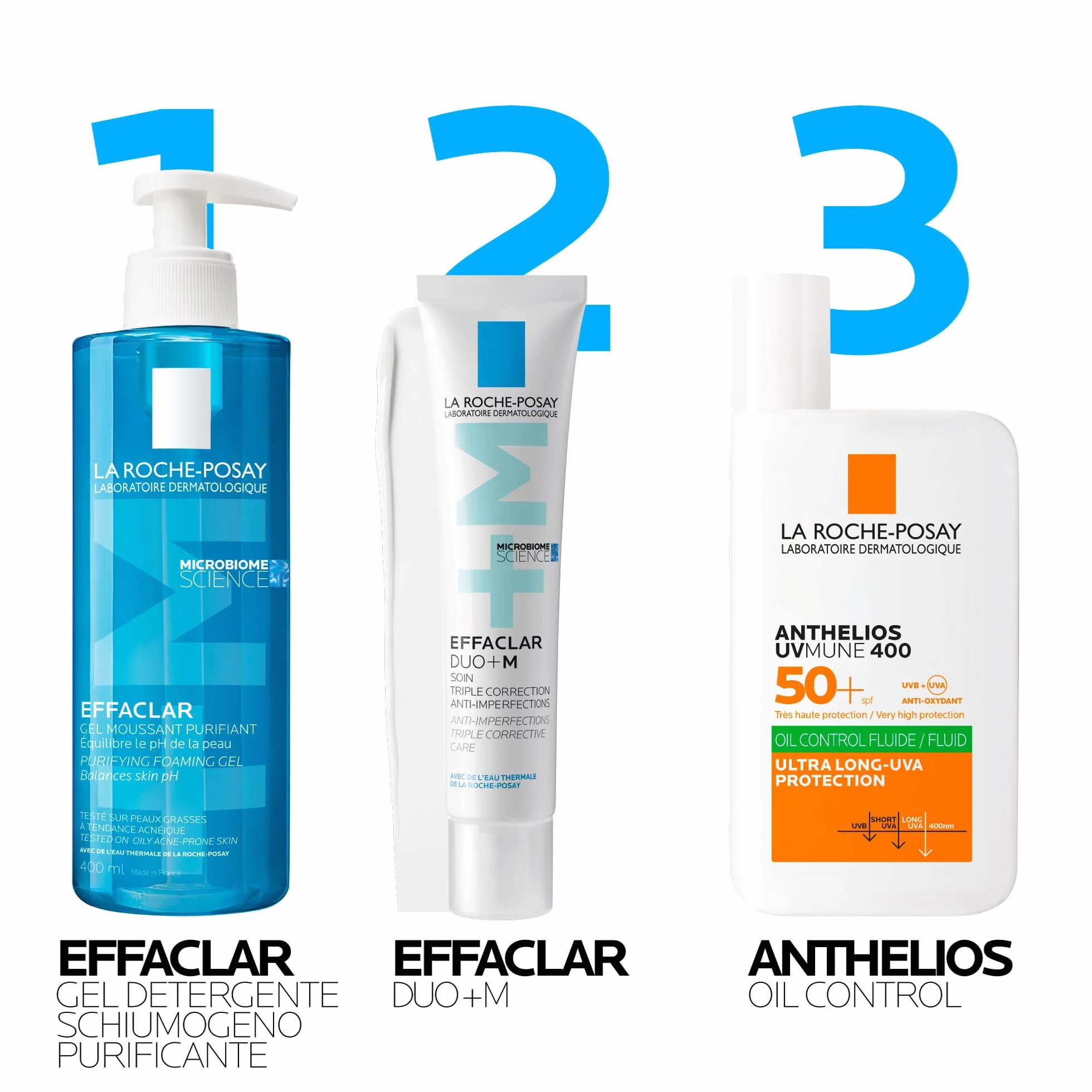 La Roche Posay Effaclar Duo + M Trattamento Tripla Correzione Anti-Imperfezioni 40 ml