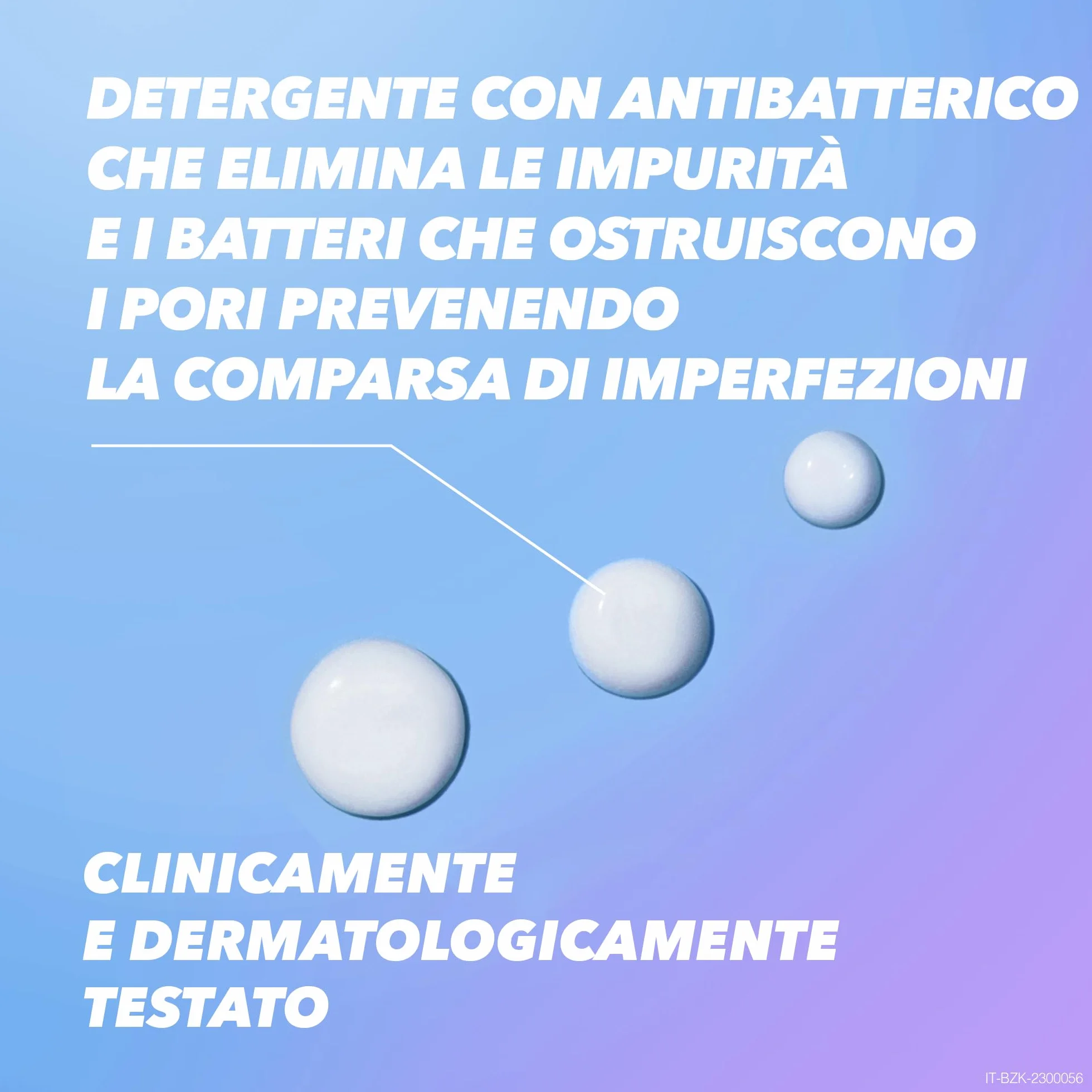Benzac Skincare pH Control, Detergente Viso, Anti Acne, con Antibatterico, Elimina le Impurità e Rispetta il pH Cutaneo, con Gluconolattone e Zinco