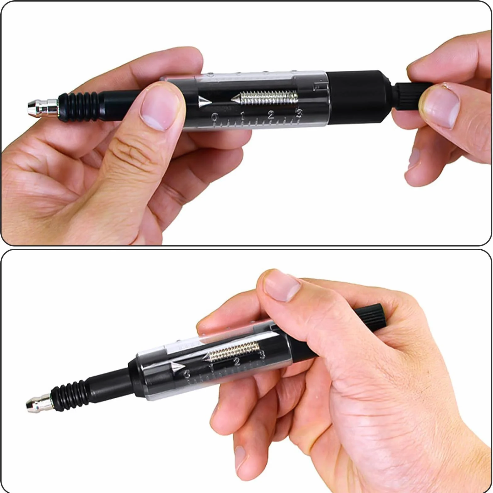 NIYATA Tester di Accensione per Candele Auto Moto Camion con Cavo Nero